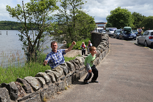 2014 Europe Trip Day 25 - Scotland (Stirling Monument, Doune Castle (Monty Python Castle), Loch Lomond, Ben Lomond, Inverary Castle, Crisps, Tunnock's, Oban Ferry to Isle of Mull, Duart Castle, Argyll Arms Hotel, Haggis, Neeps, & Tatties, Ardachy House)