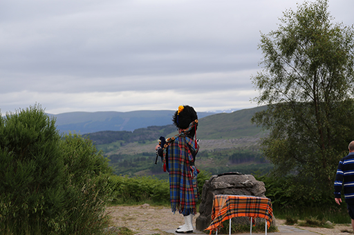 2014 Europe Trip Day 27 - Scotland (Muesli, Hogwarts Express Train (Jacobite Steam Train, Glenfinnan Viaduct), Fort William, Ben Nevis, Highland Bagpiper, Eilean Donan Castle, Isle of Skye, Portree, Old Man of Storr, Kilt Rock, Uig, Quiraing, Peat Fields)