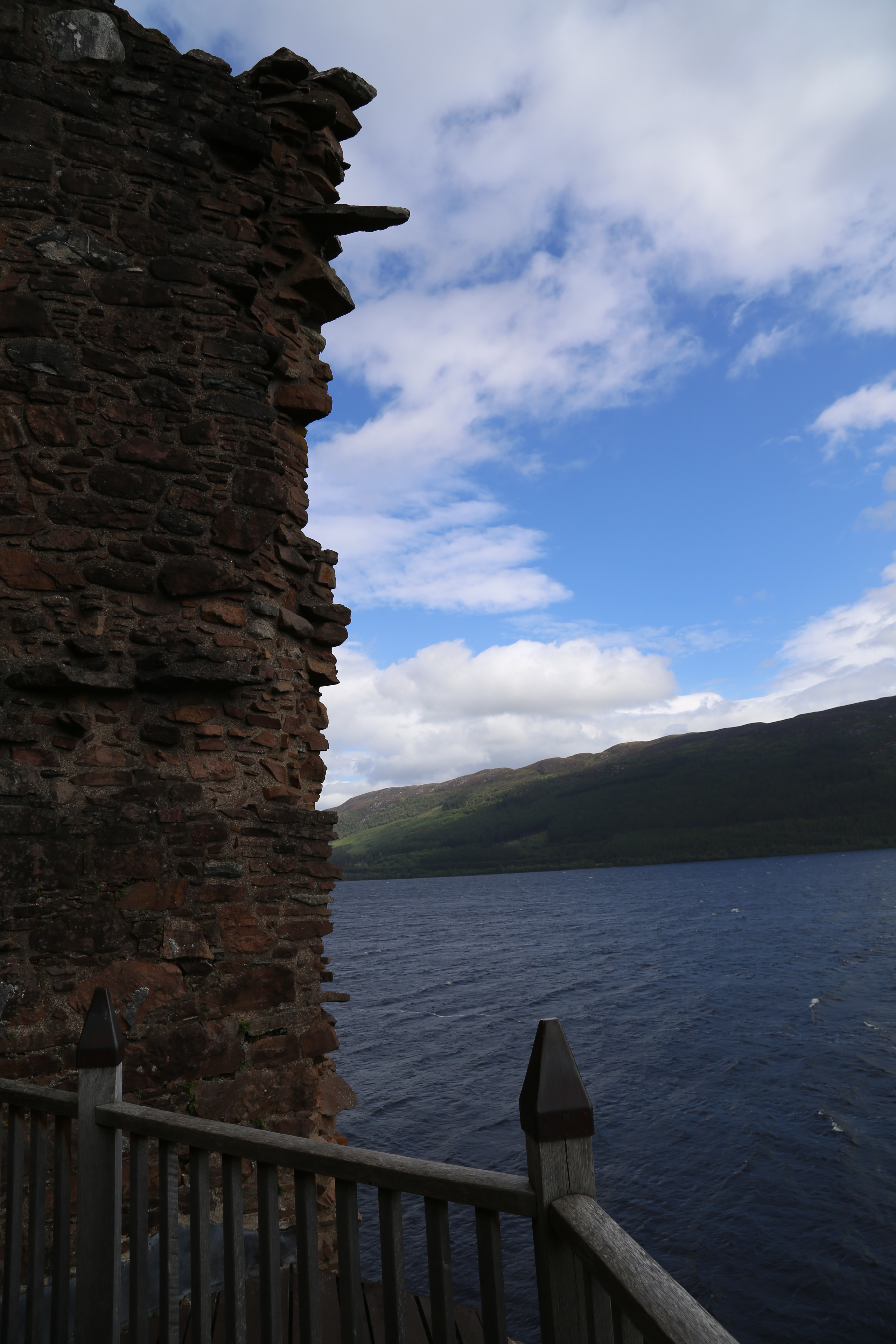 2014 Europe Trip Day 30 - Scotland (Stornoway-Ullapool Ferry, Abhainn Droma, Lilt, Vimto Mini Bonbons, The Loch Ness Centre & Exhibition, Loch Ness Monster, Urquhart Castle, Brodie Castle, Bayview Hotel, Cullen Skink Soup (Smoked Haddock), Cullen Harbour)