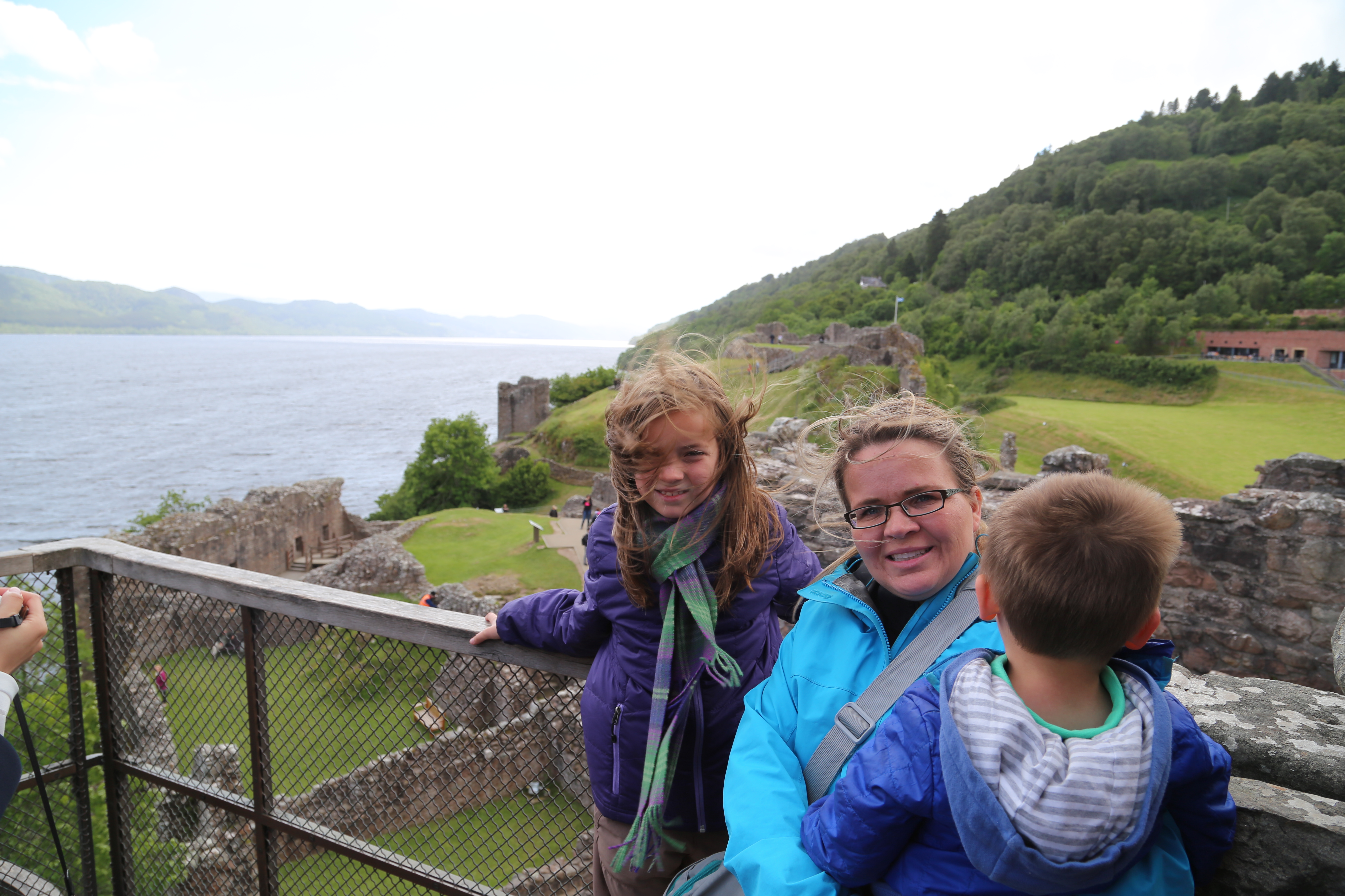 2014 Europe Trip Day 30 - Scotland (Stornoway-Ullapool Ferry, Abhainn Droma, Lilt, Vimto Mini Bonbons, The Loch Ness Centre & Exhibition, Loch Ness Monster, Urquhart Castle, Brodie Castle, Bayview Hotel, Cullen Skink Soup (Smoked Haddock), Cullen Harbour)