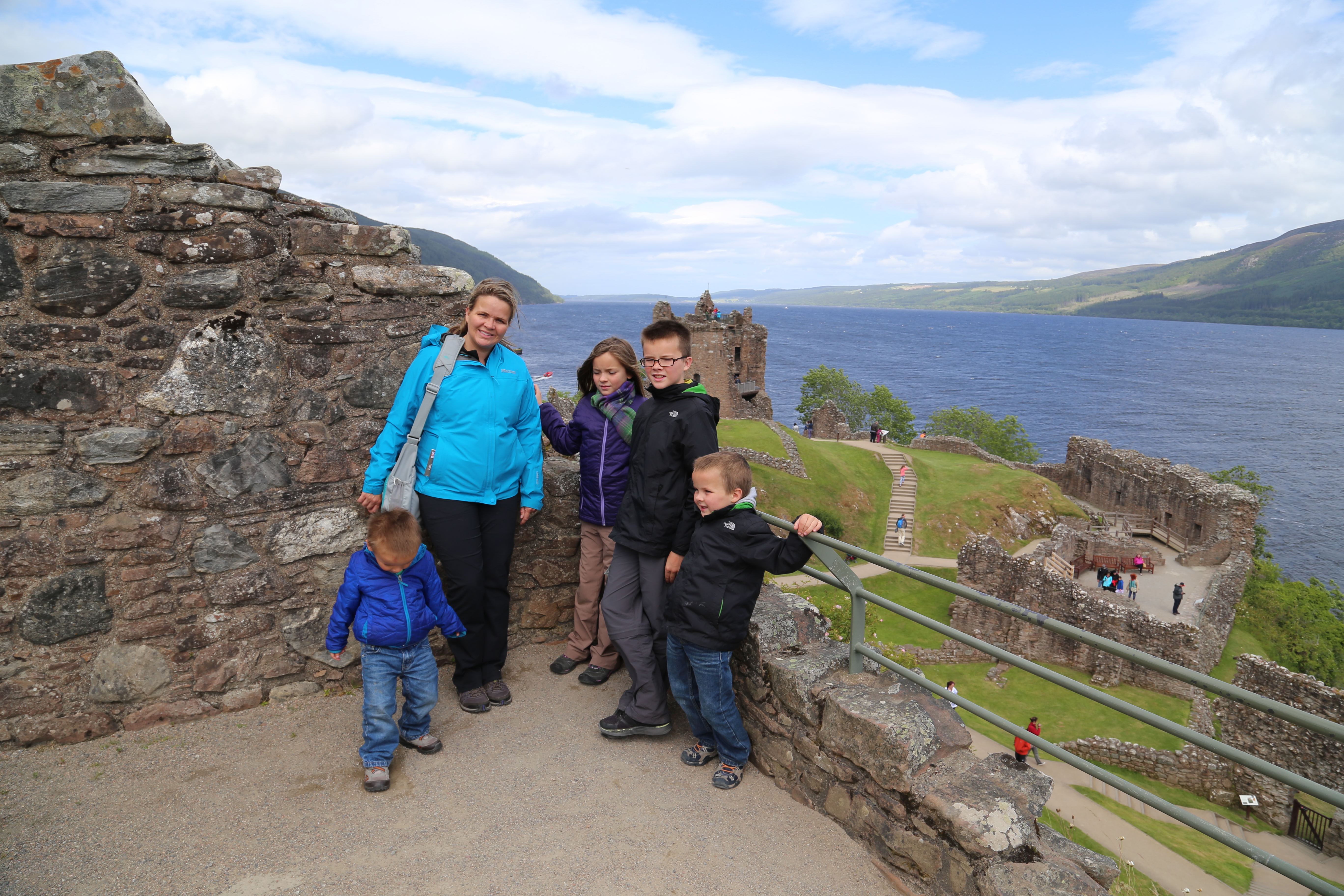 2014 Europe Trip Day 30 - Scotland (Stornoway-Ullapool Ferry, Abhainn Droma, Lilt, Vimto Mini Bonbons, The Loch Ness Centre & Exhibition, Loch Ness Monster, Urquhart Castle, Brodie Castle, Bayview Hotel, Cullen Skink Soup (Smoked Haddock), Cullen Harbour)