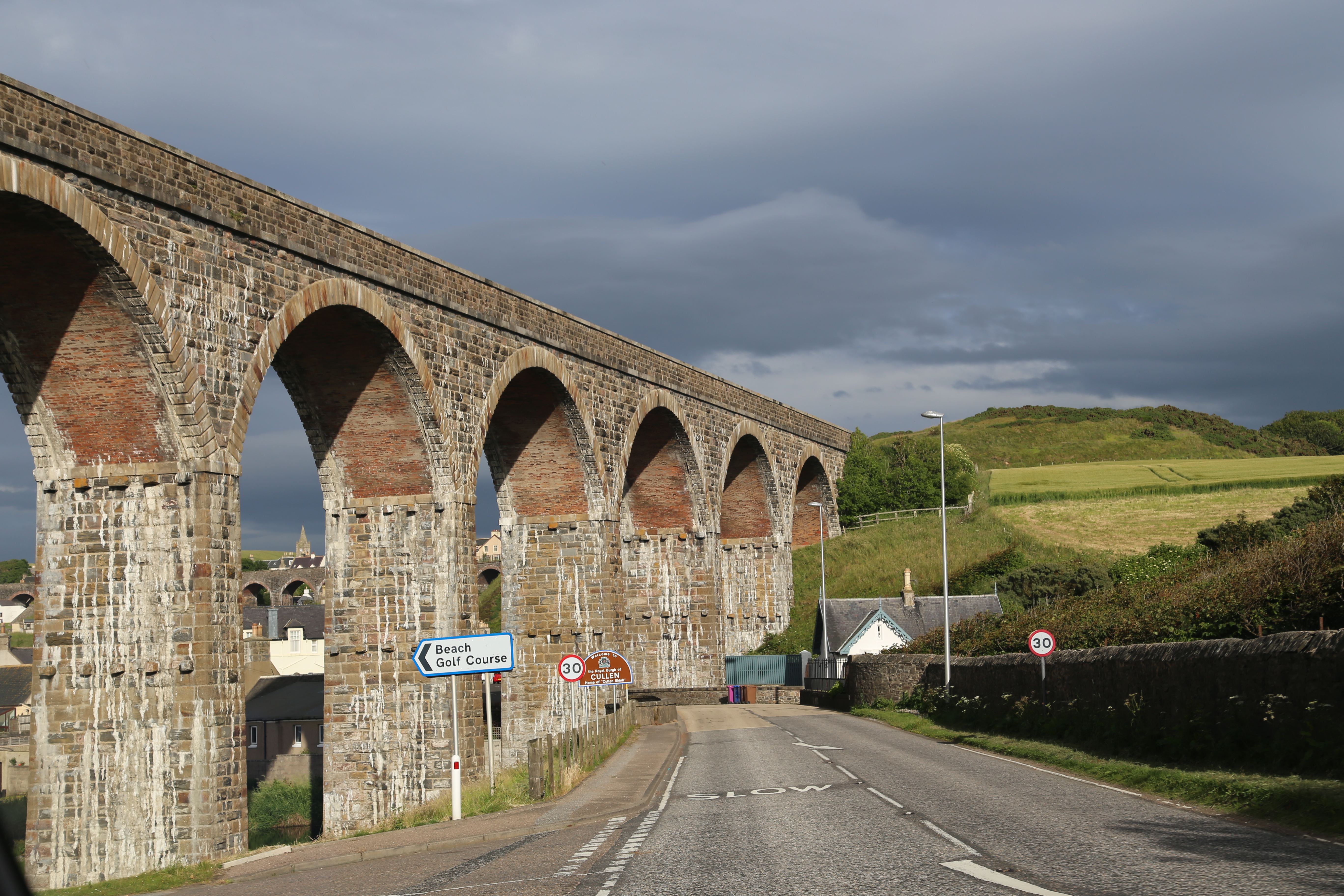 2014 Europe Trip Day 30 - Scotland (Stornoway-Ullapool Ferry, Abhainn Droma, Lilt, Vimto Mini Bonbons, The Loch Ness Centre & Exhibition, Loch Ness Monster, Urquhart Castle, Brodie Castle, Bayview Hotel, Cullen Skink Soup (Smoked Haddock), Cullen Harbour)