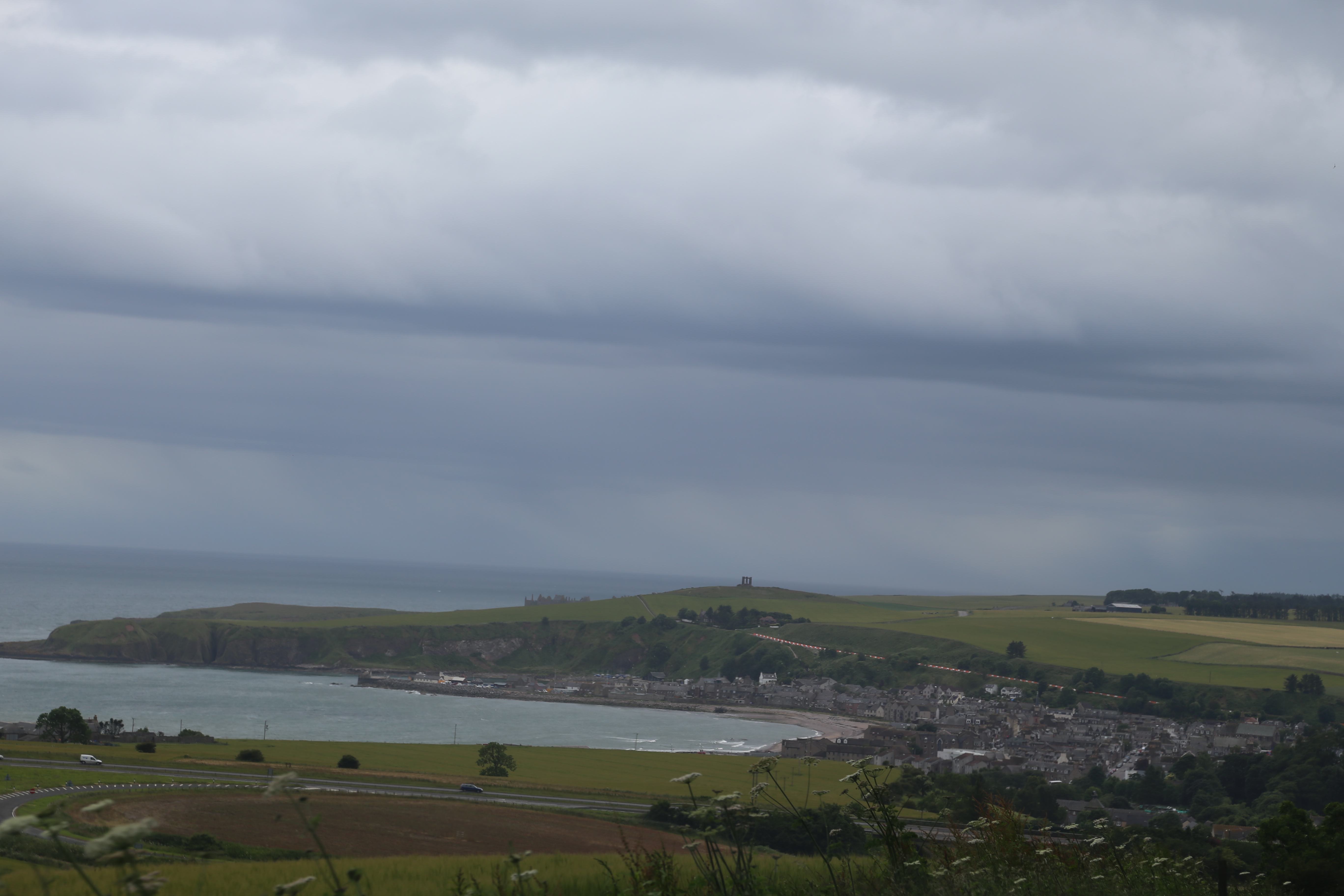 2014 Europe Trip Day 31 - Scotland (Findlater Castle, Huntly, Scottish Meat Pies, Huntly Castle, Huntly Missionary Flat, Searching For Davie McTavish's Grave, Dunnottar Castle, July 4th Treat: McDonalds & How To Train Your Dragon 2 Movie, Anstruther)