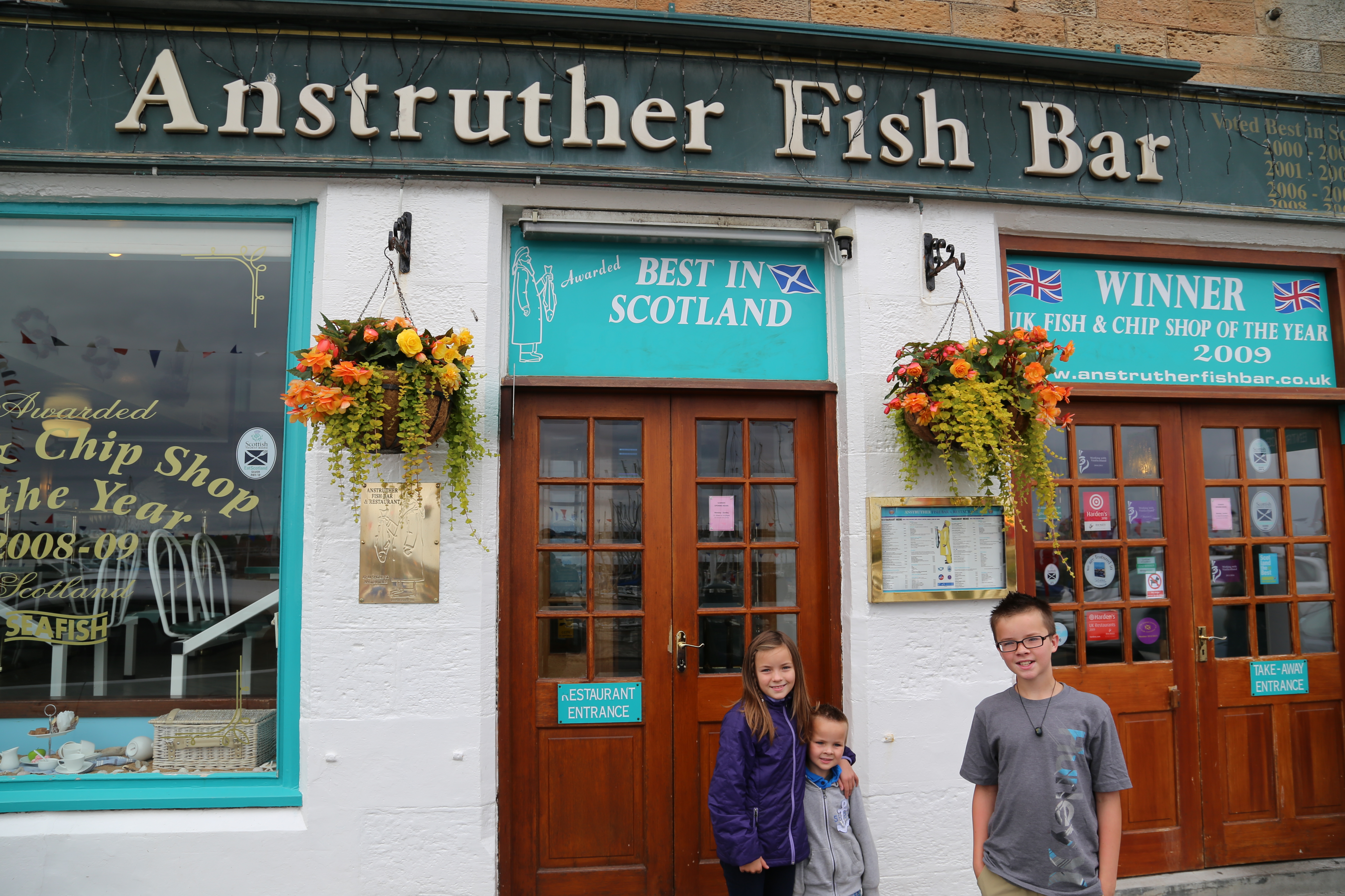 2014 Europe Trip Day 32 - Scotland (St. Andrews Castle & Cathedral, St. Andrews Links (World's 1st Golf Course), Dundee Missionary Flat, Dundee Law, Thornton Highland Games, Anstruther Fish Bar (Best Fish & Chips in Scotland), Anstruther Harbour)