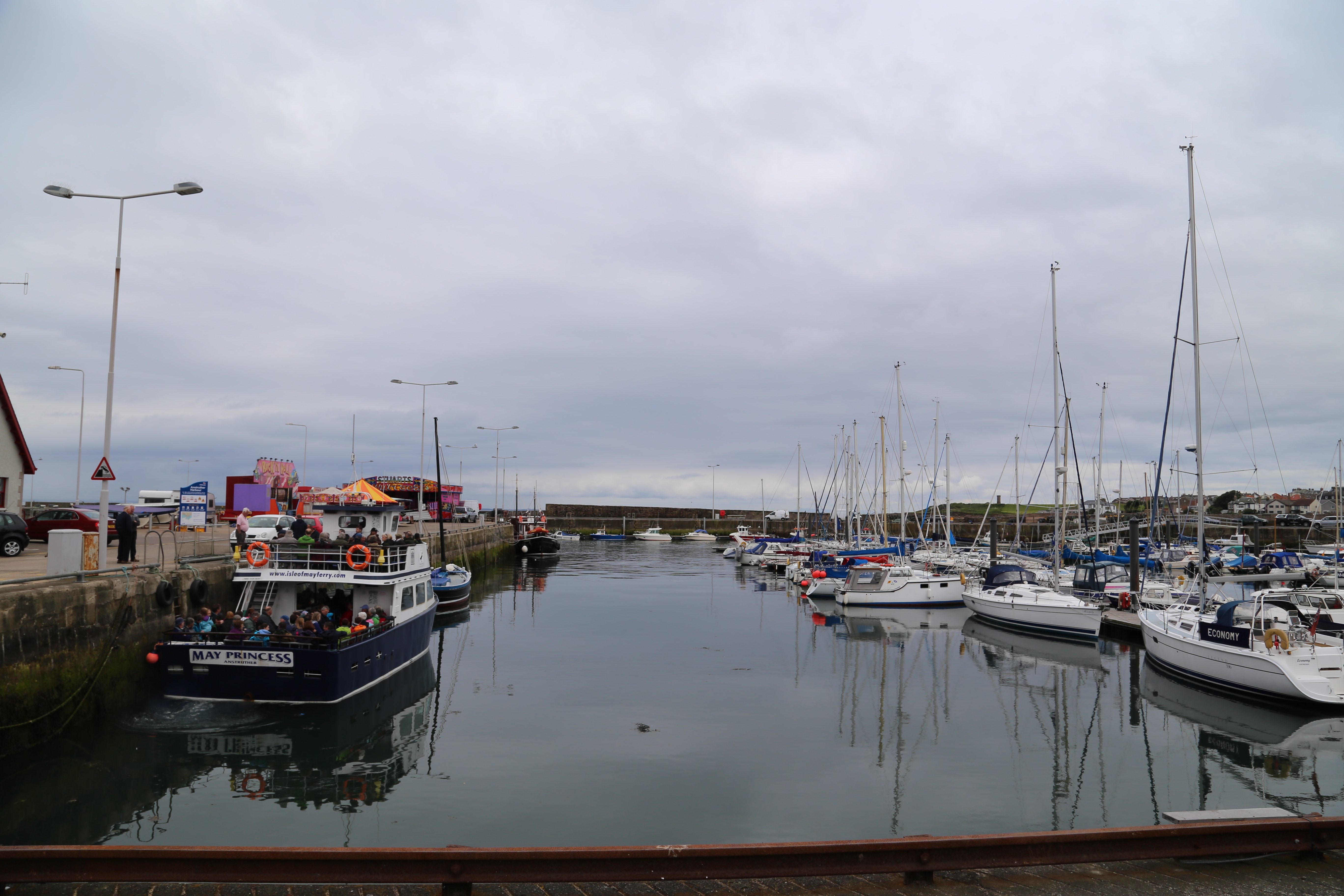 2014 Europe Trip Day 32 - Scotland (St. Andrews Castle & Cathedral, St. Andrews Links (World's 1st Golf Course), Dundee Missionary Flat, Dundee Law, Thornton Highland Games, Anstruther Fish Bar (Best Fish & Chips in Scotland), Anstruther Harbour)