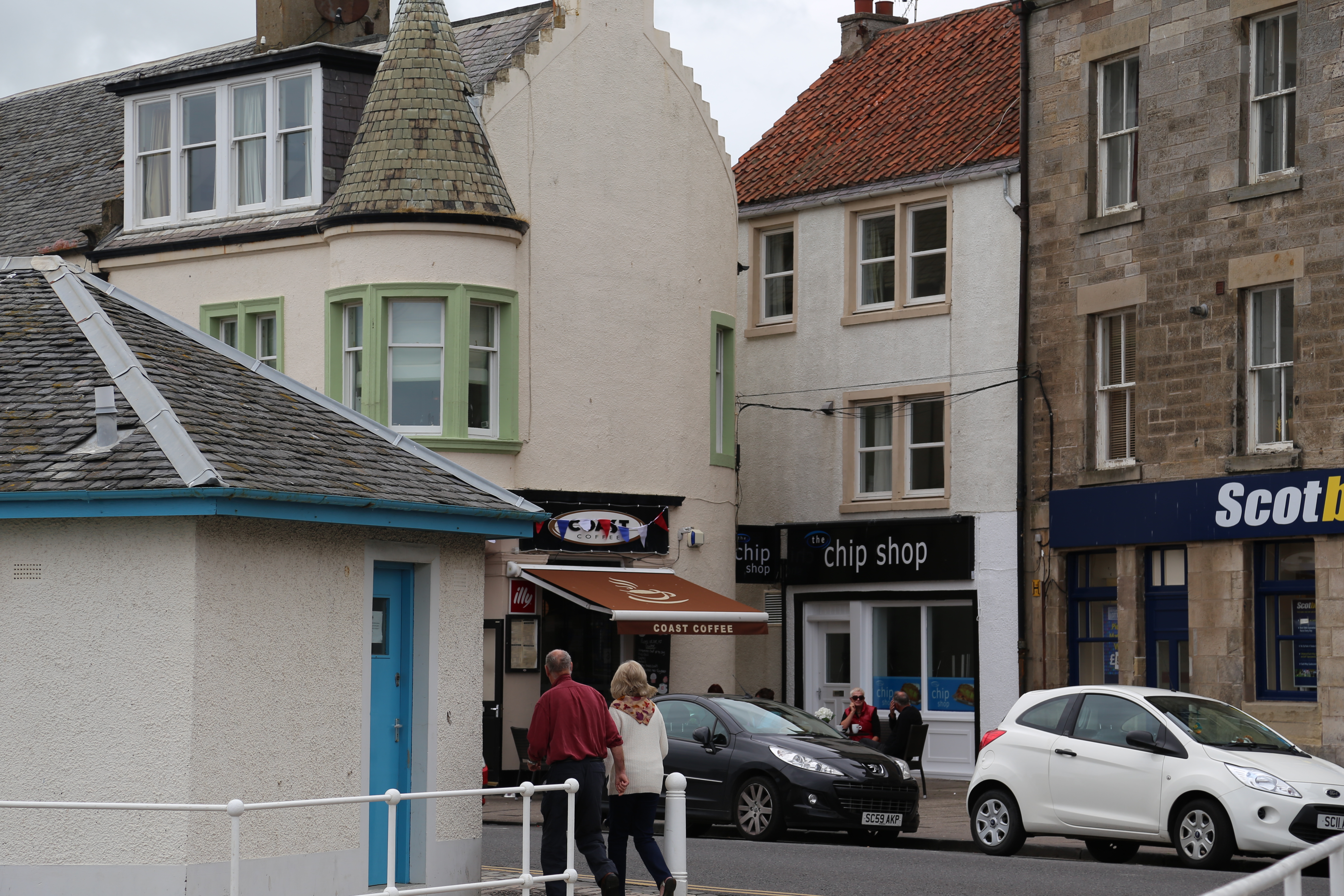 2014 Europe Trip Day 32 - Scotland (St. Andrews Castle & Cathedral, St. Andrews Links (World's 1st Golf Course), Dundee Missionary Flat, Dundee Law, Thornton Highland Games, Anstruther Fish Bar (Best Fish & Chips in Scotland), Anstruther Harbour)