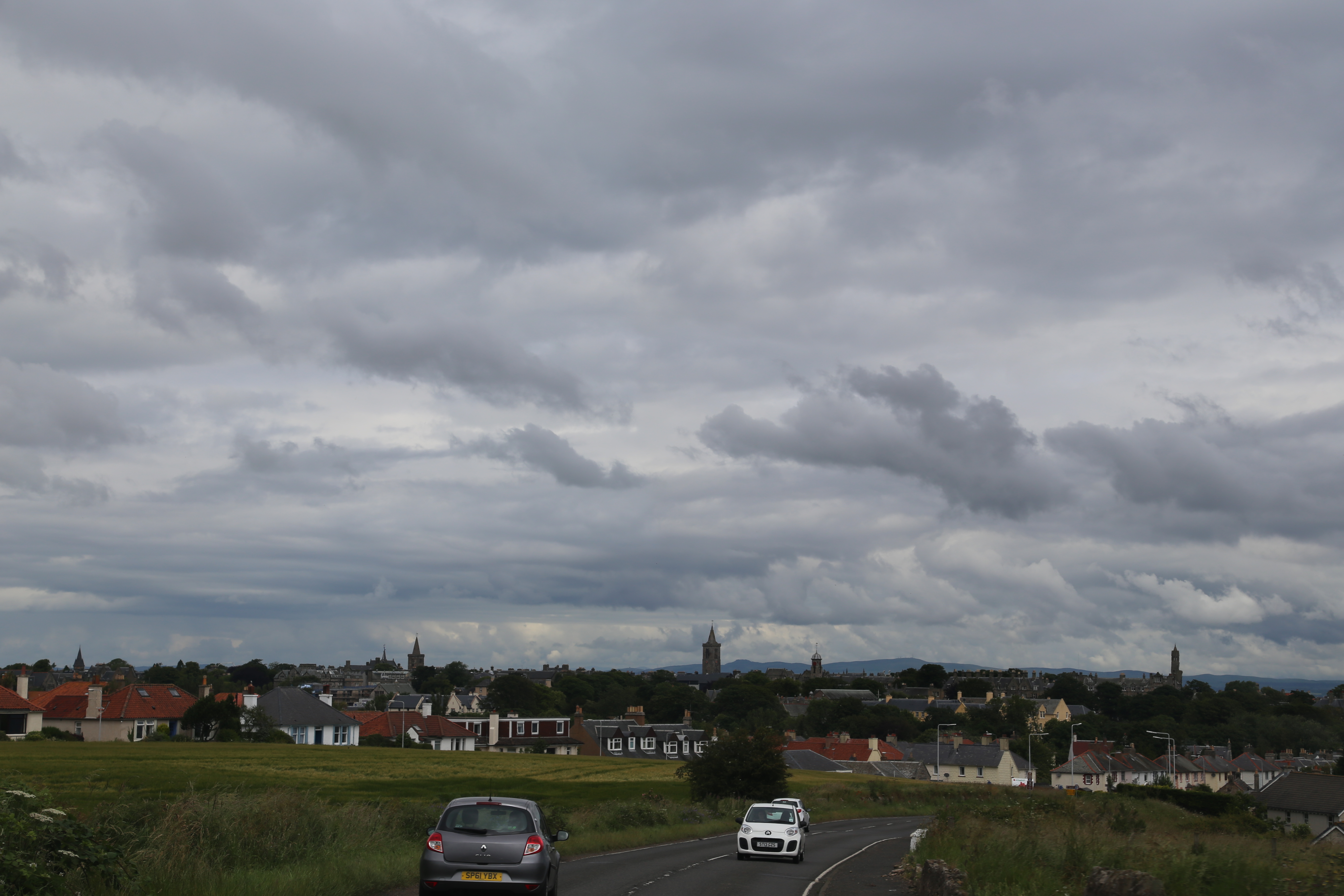 2014 Europe Trip Day 32 - Scotland (St. Andrews Castle & Cathedral, St. Andrews Links (World's 1st Golf Course), Dundee Missionary Flat, Dundee Law, Thornton Highland Games, Anstruther Fish Bar (Best Fish & Chips in Scotland), Anstruther Harbour)