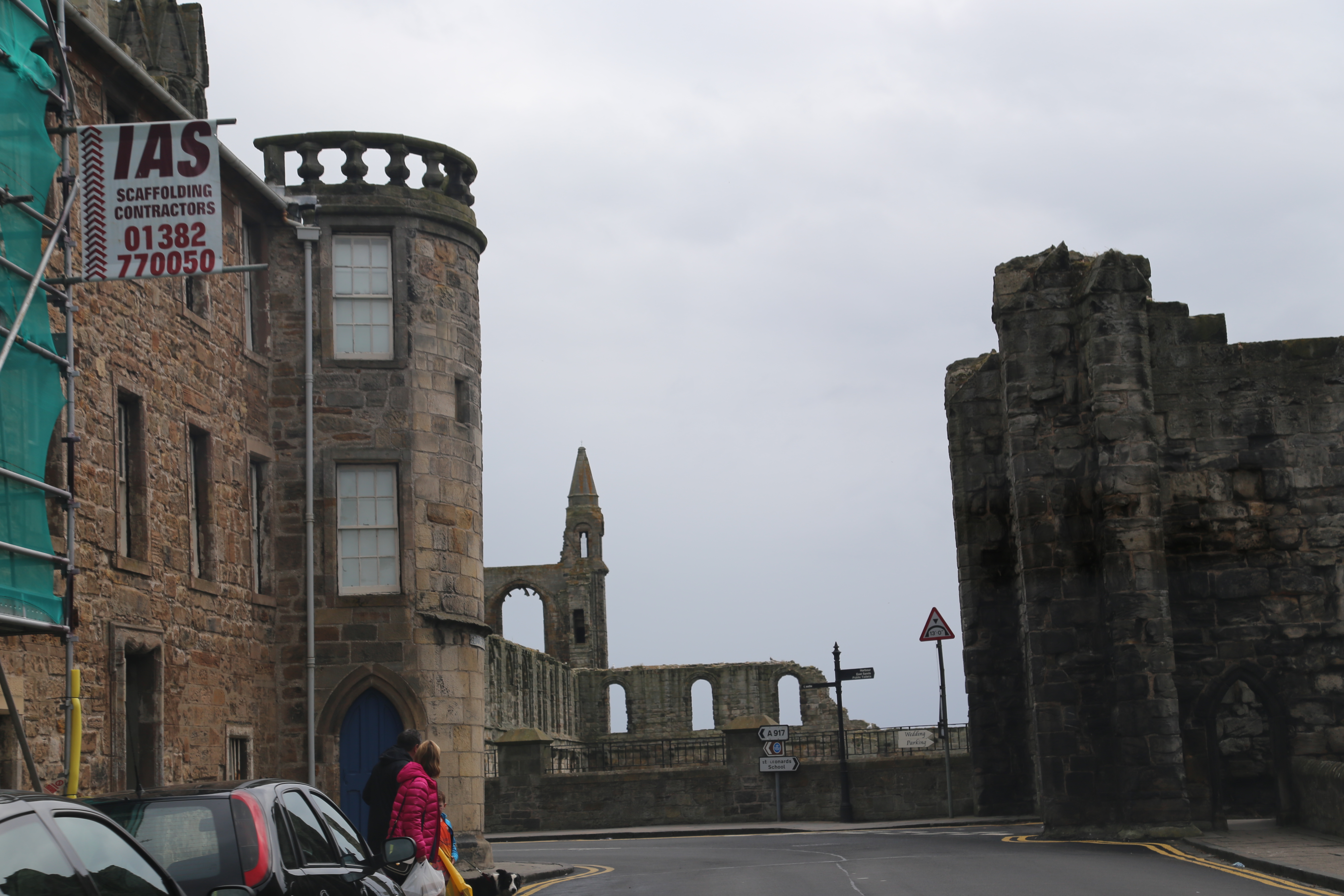 2014 Europe Trip Day 32 - Scotland (St. Andrews Castle & Cathedral, St. Andrews Links (World's 1st Golf Course), Dundee Missionary Flat, Dundee Law, Thornton Highland Games, Anstruther Fish Bar (Best Fish & Chips in Scotland), Anstruther Harbour)