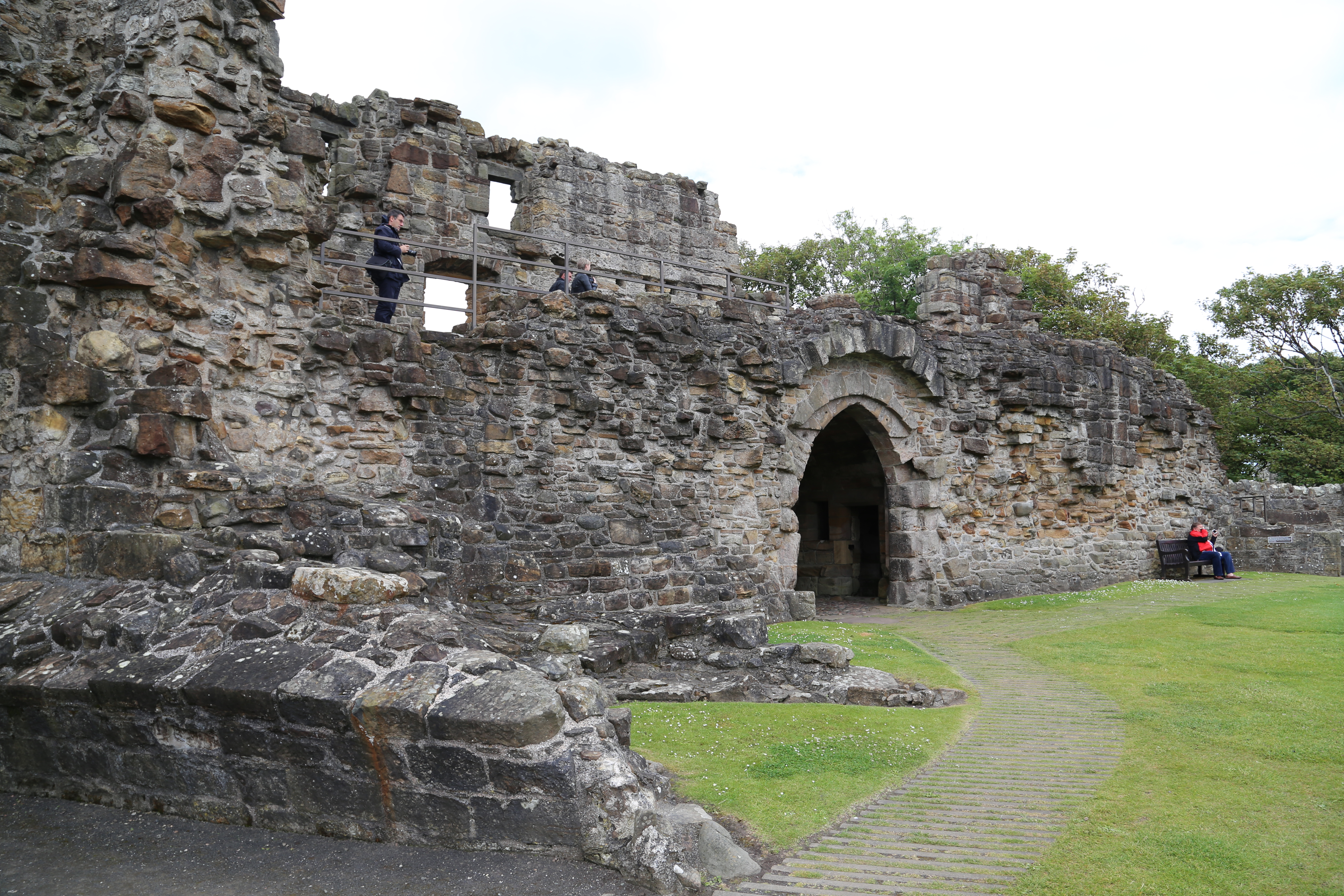 2014 Europe Trip Day 32 - Scotland (St. Andrews Castle & Cathedral, St. Andrews Links (World's 1st Golf Course), Dundee Missionary Flat, Dundee Law, Thornton Highland Games, Anstruther Fish Bar (Best Fish & Chips in Scotland), Anstruther Harbour)