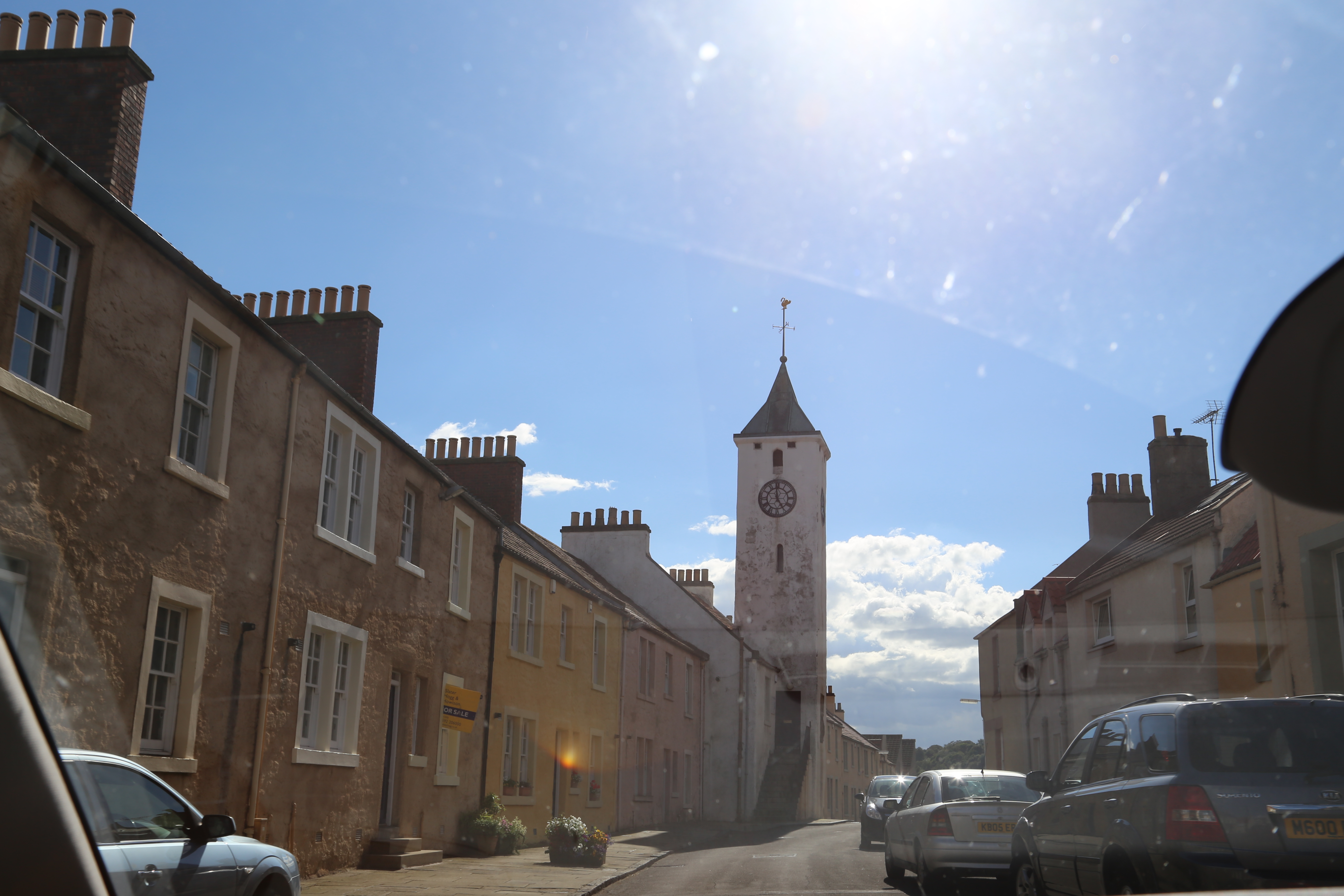 2014 Europe Trip Day 32 - Scotland (St. Andrews Castle & Cathedral, St. Andrews Links (World's 1st Golf Course), Dundee Missionary Flat, Dundee Law, Thornton Highland Games, Anstruther Fish Bar (Best Fish & Chips in Scotland), Anstruther Harbour)