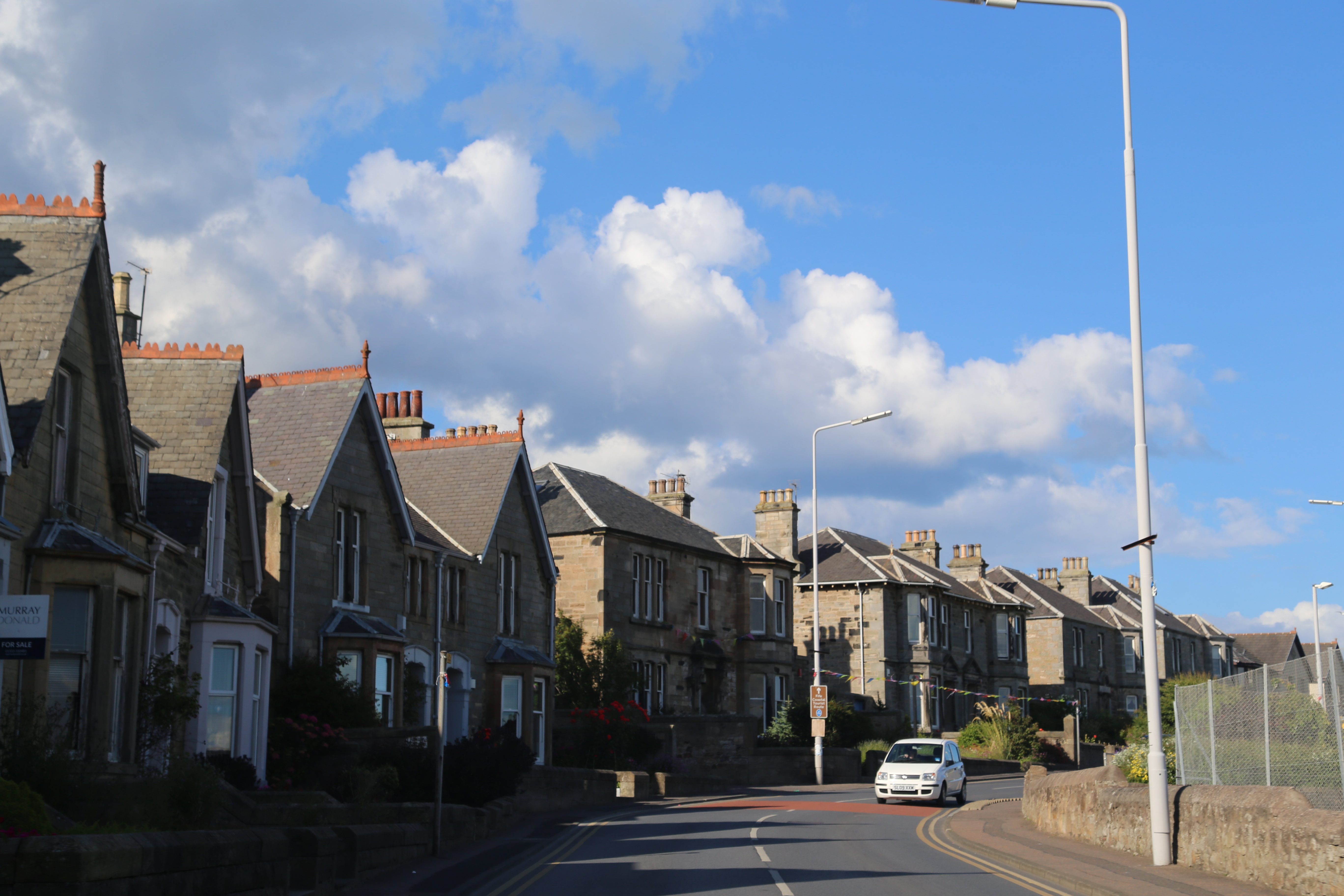 2014 Europe Trip Day 32 - Scotland (St. Andrews Castle & Cathedral, St. Andrews Links (World's 1st Golf Course), Dundee Missionary Flat, Dundee Law, Thornton Highland Games, Anstruther Fish Bar (Best Fish & Chips in Scotland), Anstruther Harbour)