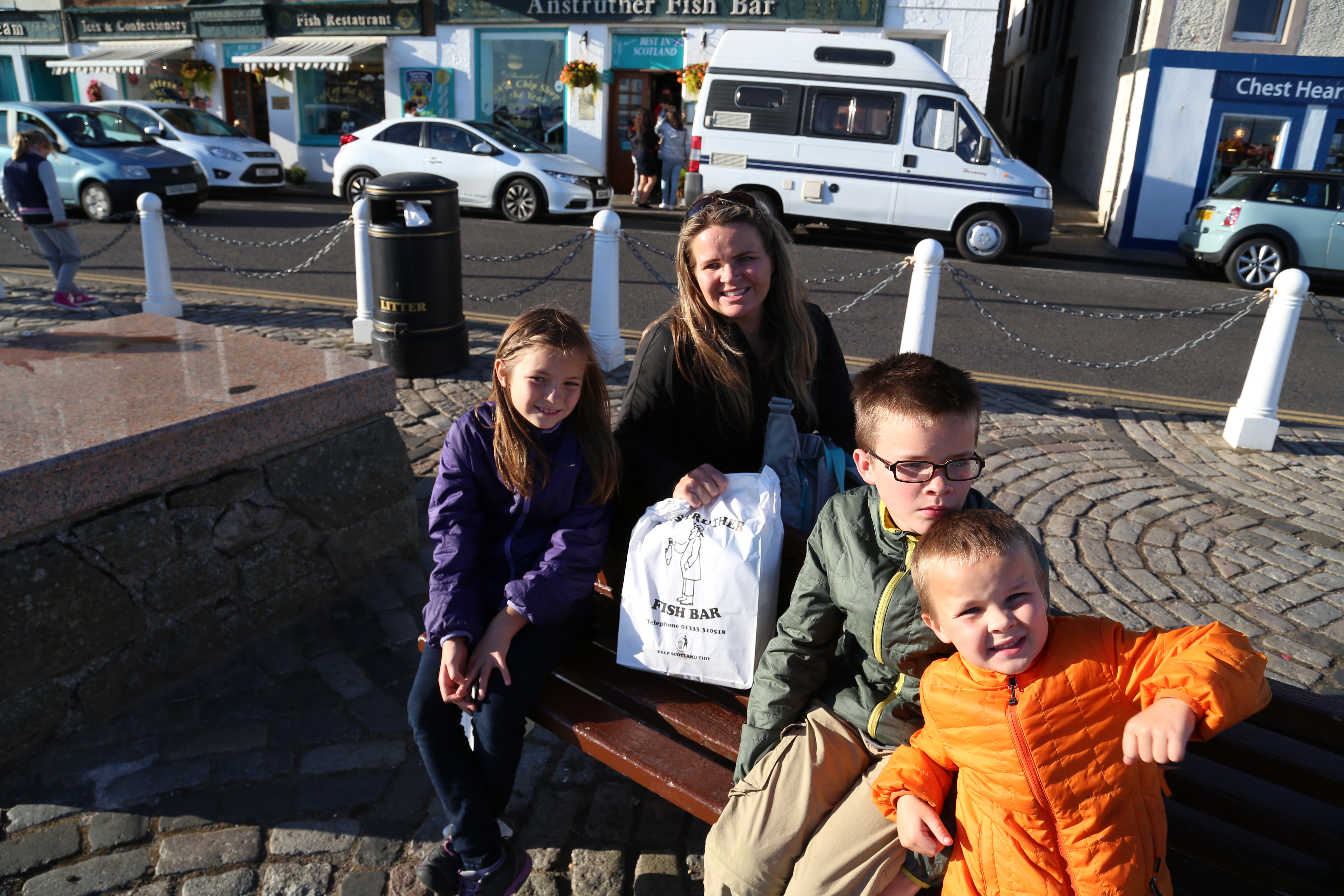 2014 Europe Trip Day 32 - Scotland (St. Andrews Castle & Cathedral, St. Andrews Links (World's 1st Golf Course), Dundee Missionary Flat, Dundee Law, Thornton Highland Games, Anstruther Fish Bar (Best Fish & Chips in Scotland), Anstruther Harbour)