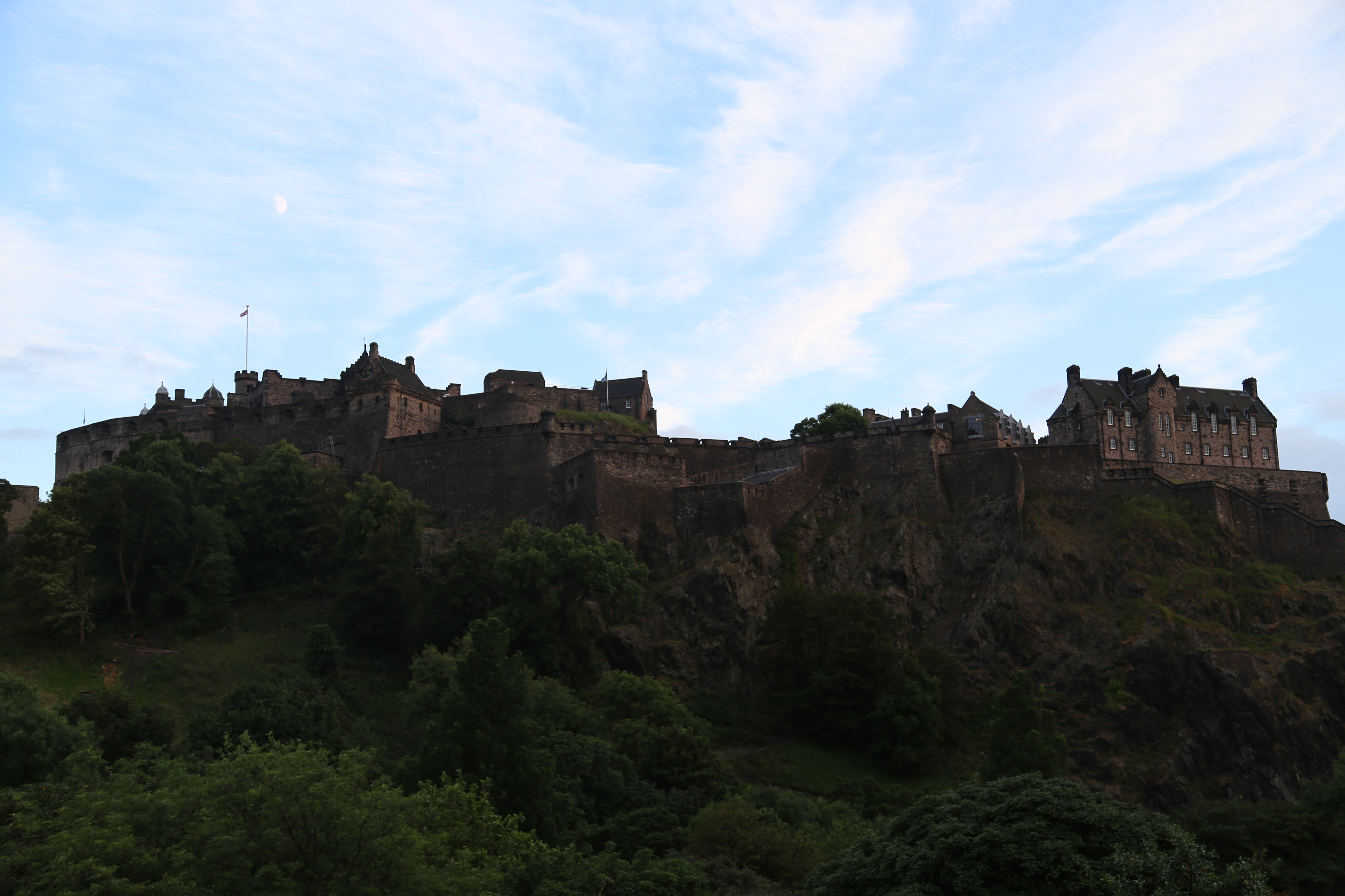 2014 Europe Trip Day 33 - Scotland (Edinburgh Street Buskers, High Street, Bagpipes, Edinburgh Castle, Camera Obscura & World of Illusions, St Giles' Cathedral, Indian Food, Scottish Thistle (National Flower), Scott Monument, Princes Street, Calton Hill)