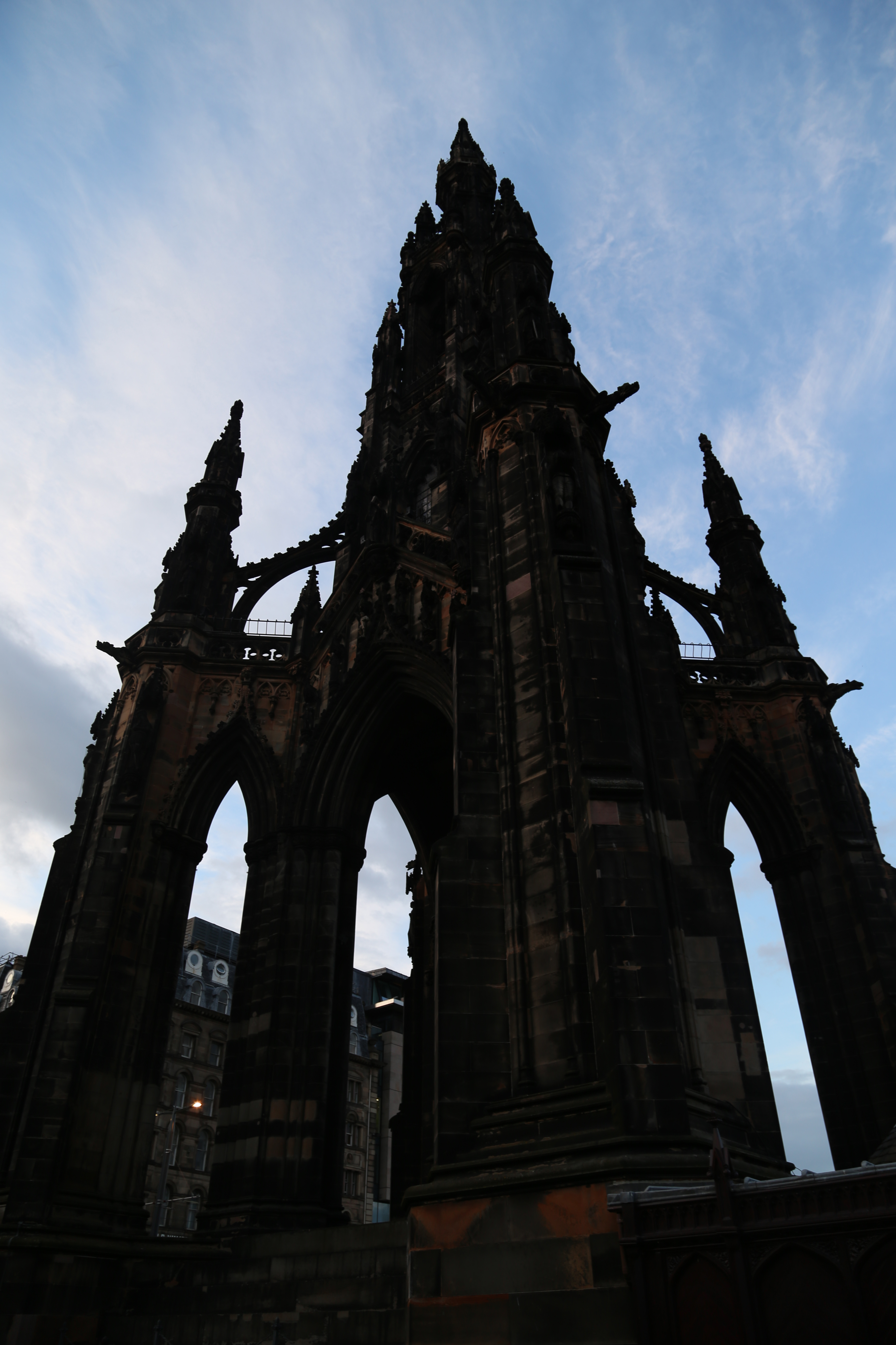 2014 Europe Trip Day 33 - Scotland (Edinburgh Street Buskers, High Street, Bagpipes, Edinburgh Castle, Camera Obscura & World of Illusions, St Giles' Cathedral, Indian Food, Scottish Thistle (National Flower), Scott Monument, Princes Street, Calton Hill)