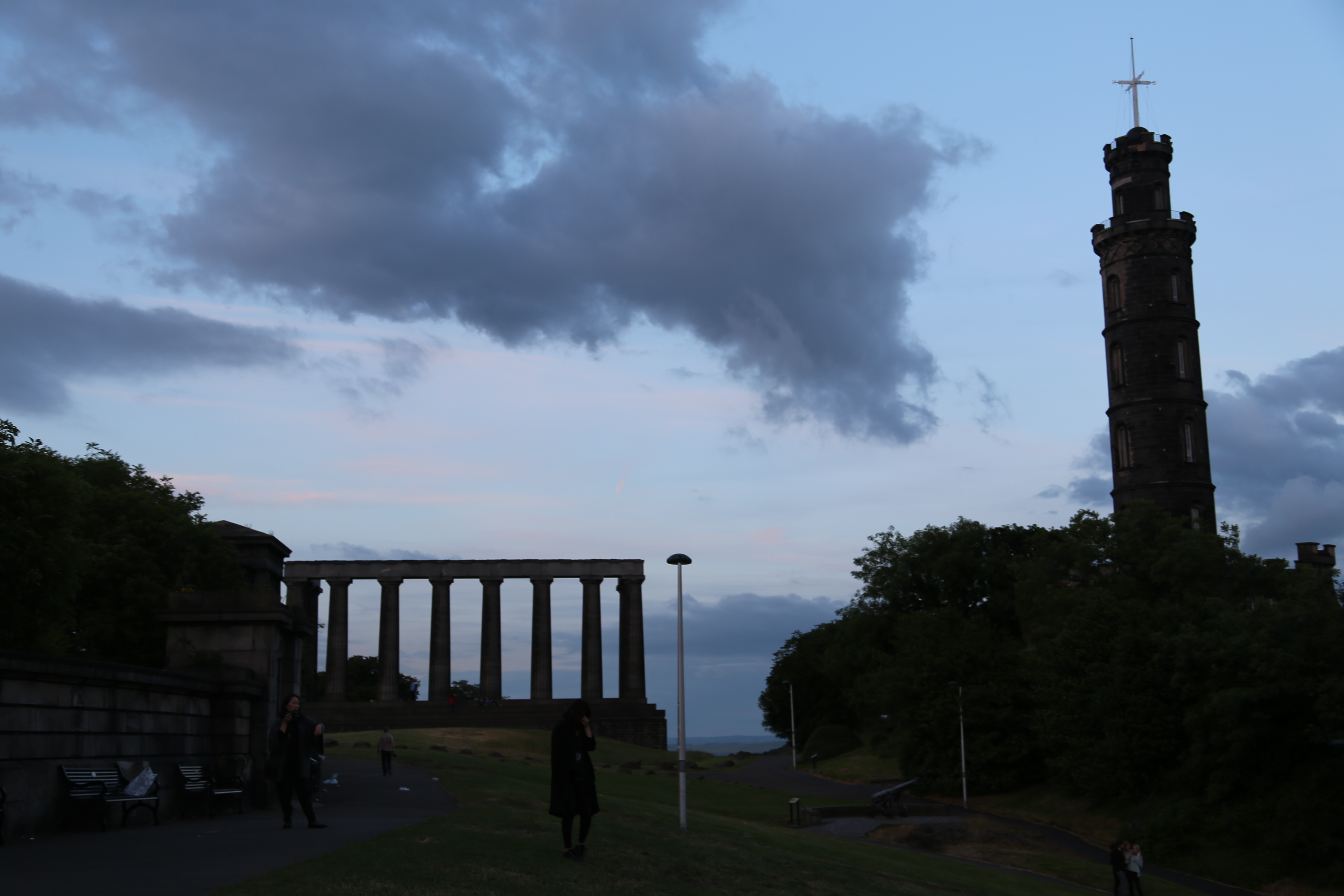 2014 Europe Trip Day 33 - Scotland (Edinburgh Street Buskers, High Street, Bagpipes, Edinburgh Castle, Camera Obscura & World of Illusions, St Giles' Cathedral, Indian Food, Scottish Thistle (National Flower), Scott Monument, Princes Street, Calton Hill)