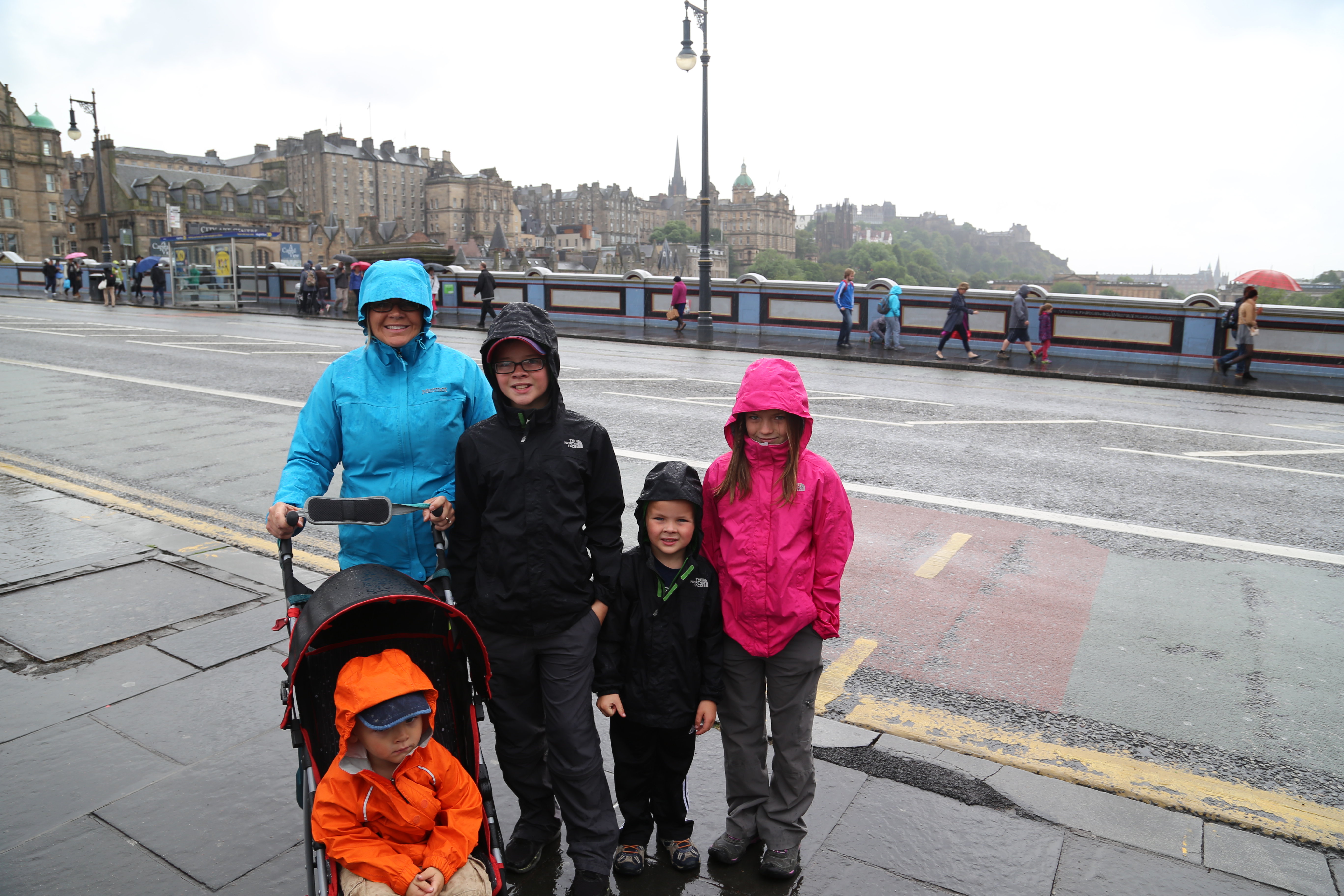 2014 Europe Trip Day 34 - Scotland (Edinburgh, The Royal Mile, Scottish Rain Spitting, Palace of Holyroodhouse (The Queen's Residence in Scotland), Whitfield Chapel (Duddingston Kirk), Duddingston Loch, Double Decker Bus, Mission Home, Half Pizza & Chips)