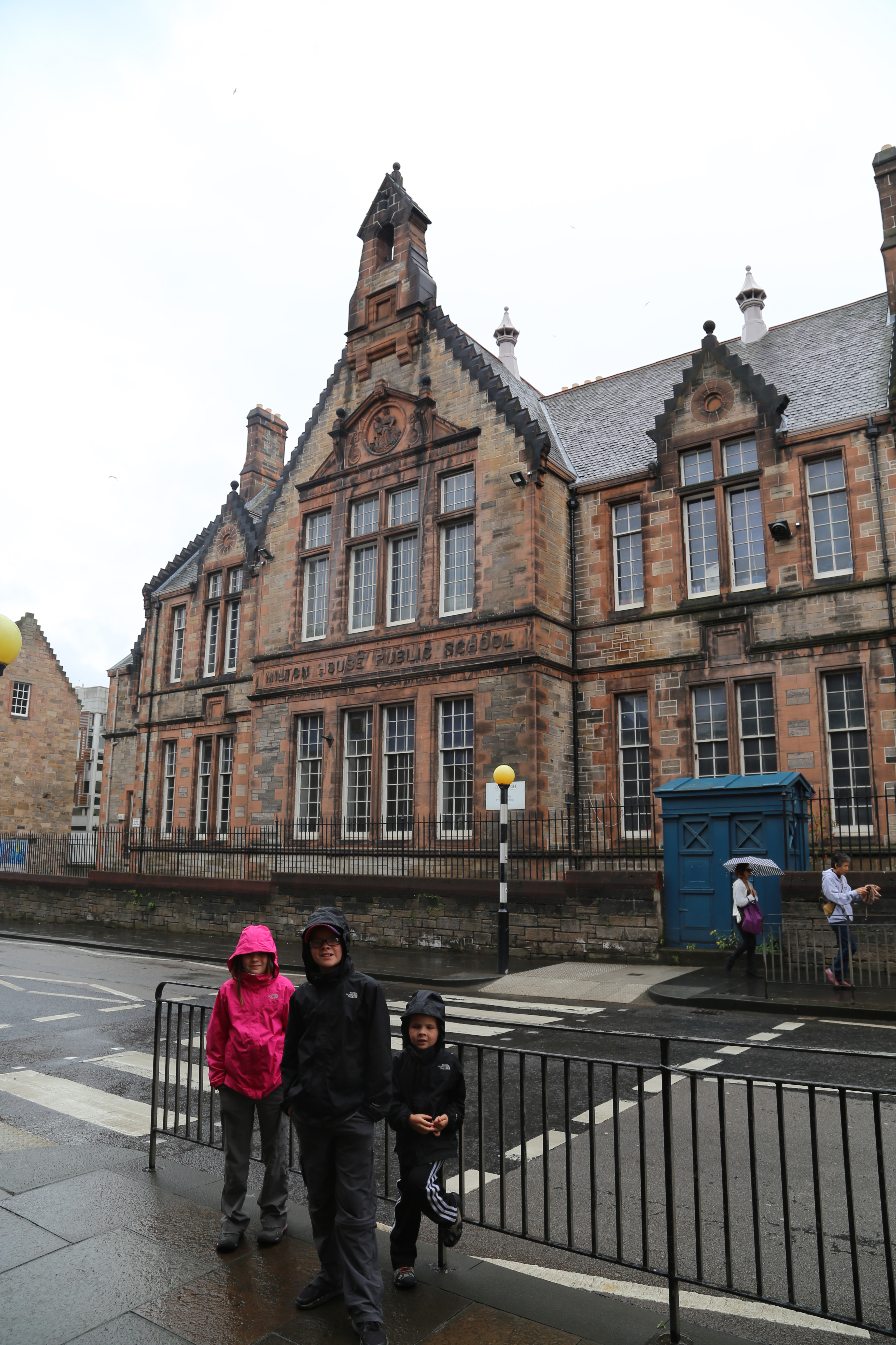 2014 Europe Trip Day 34 - Scotland (Edinburgh, The Royal Mile, Scottish Rain Spitting, Palace of Holyroodhouse (The Queen's Residence in Scotland), Whitfield Chapel (Duddingston Kirk), Duddingston Loch, Double Decker Bus, Mission Home, Half Pizza & Chips)