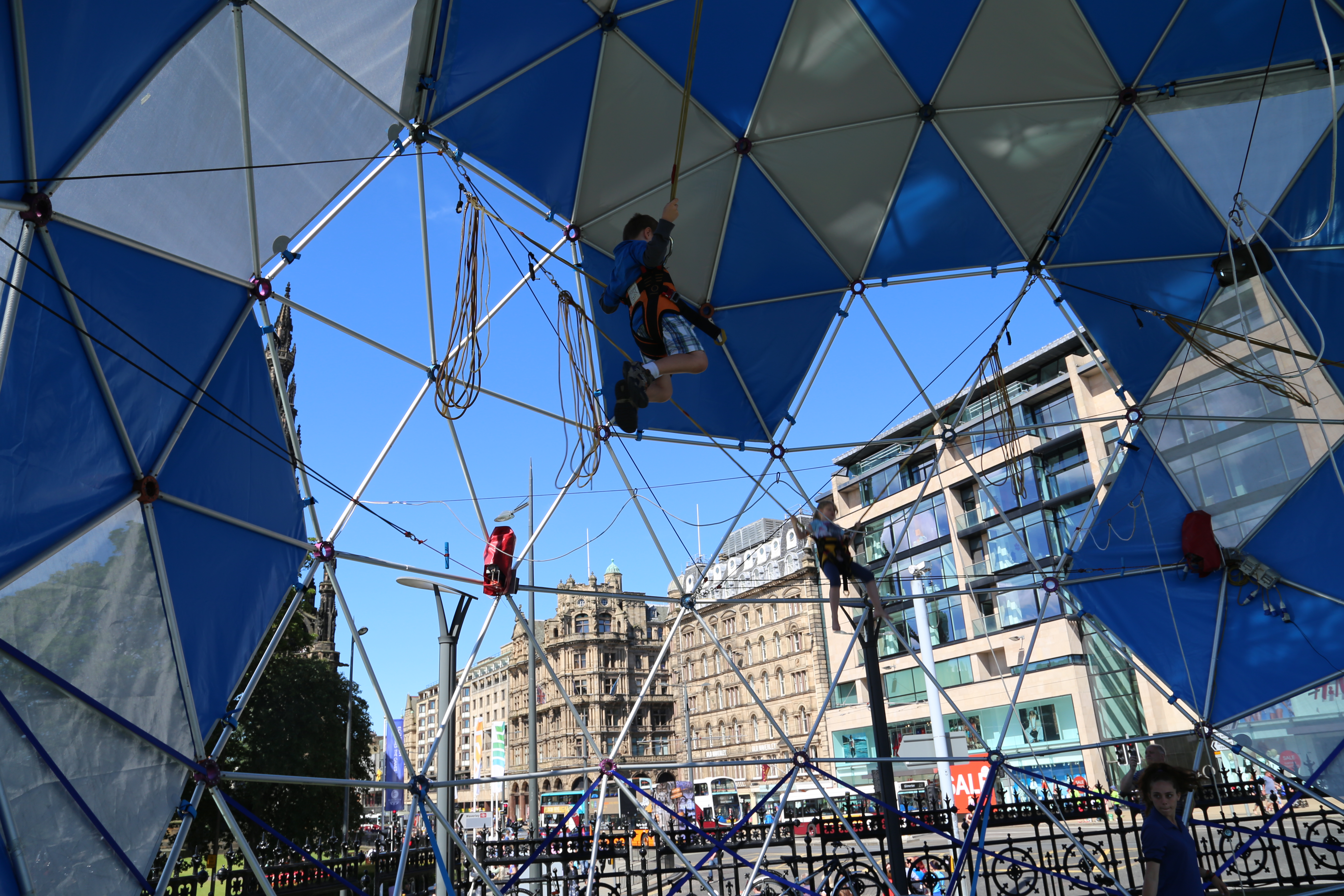 2014 Europe Trip Day 36 - Scotland (Edinburgh Princes Street, See You Jimmy Hat, Custard Donut, Bagpipes, Deep Fried Mars Bar, Irn Bru, Edinburgh Trams, Flight to Shannon, Ireland, More Punky Toys!!)