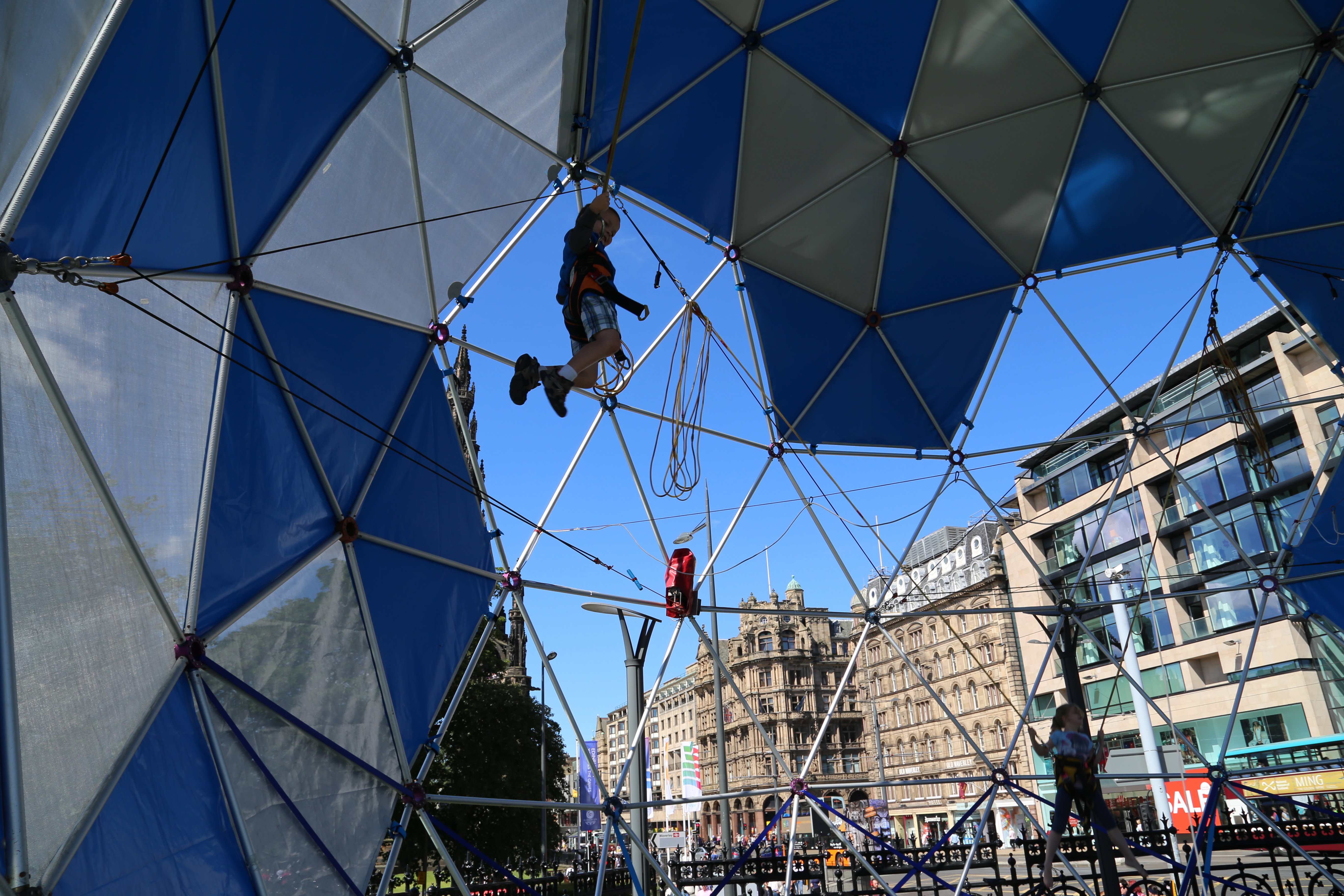 2014 Europe Trip Day 36 - Scotland (Edinburgh Princes Street, See You Jimmy Hat, Custard Donut, Bagpipes, Deep Fried Mars Bar, Irn Bru, Edinburgh Trams, Flight to Shannon, Ireland, More Punky Toys!!)