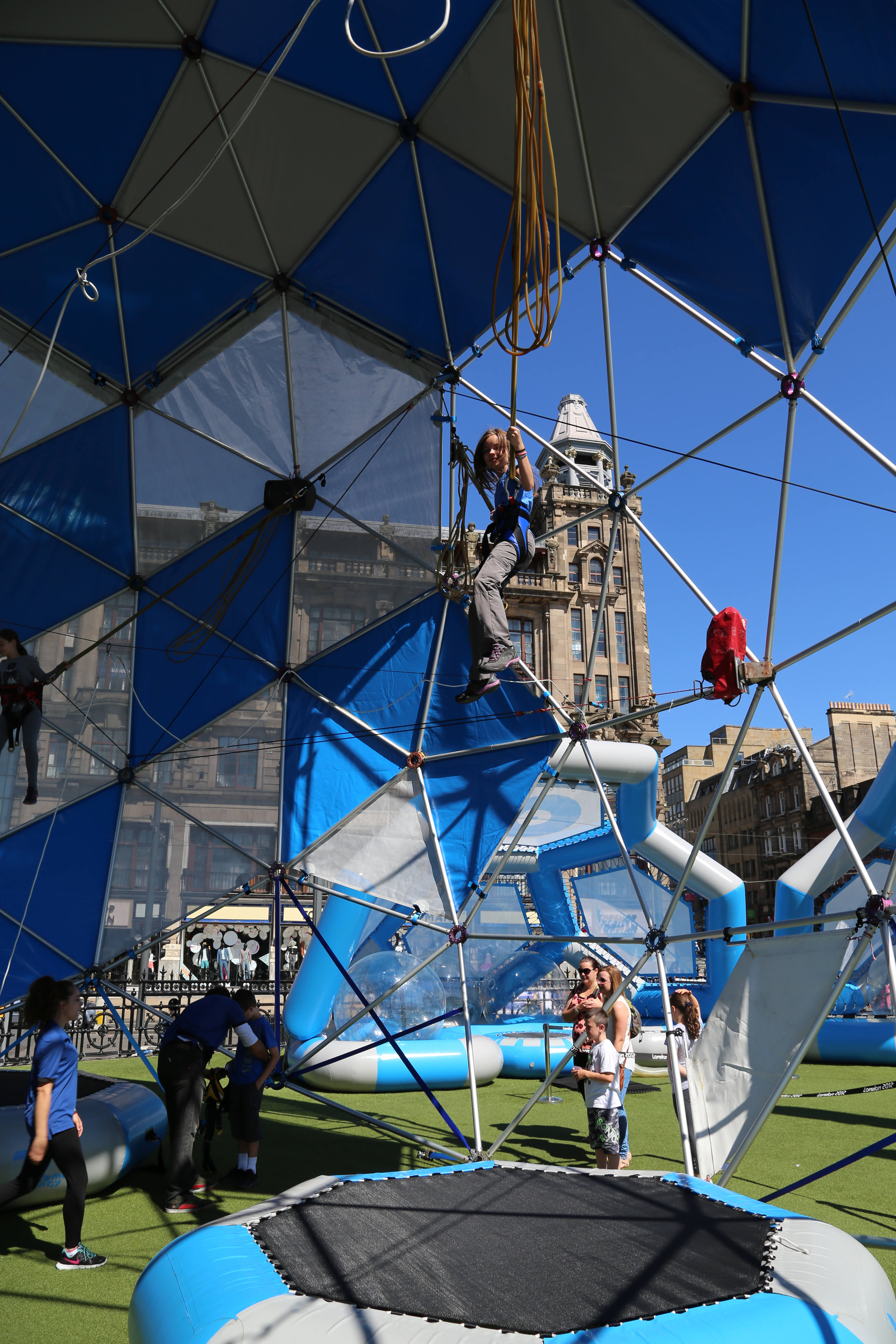 2014 Europe Trip Day 36 - Scotland (Edinburgh Princes Street, See You Jimmy Hat, Custard Donut, Bagpipes, Deep Fried Mars Bar, Irn Bru, Edinburgh Trams, Flight to Shannon, Ireland, More Punky Toys!!)