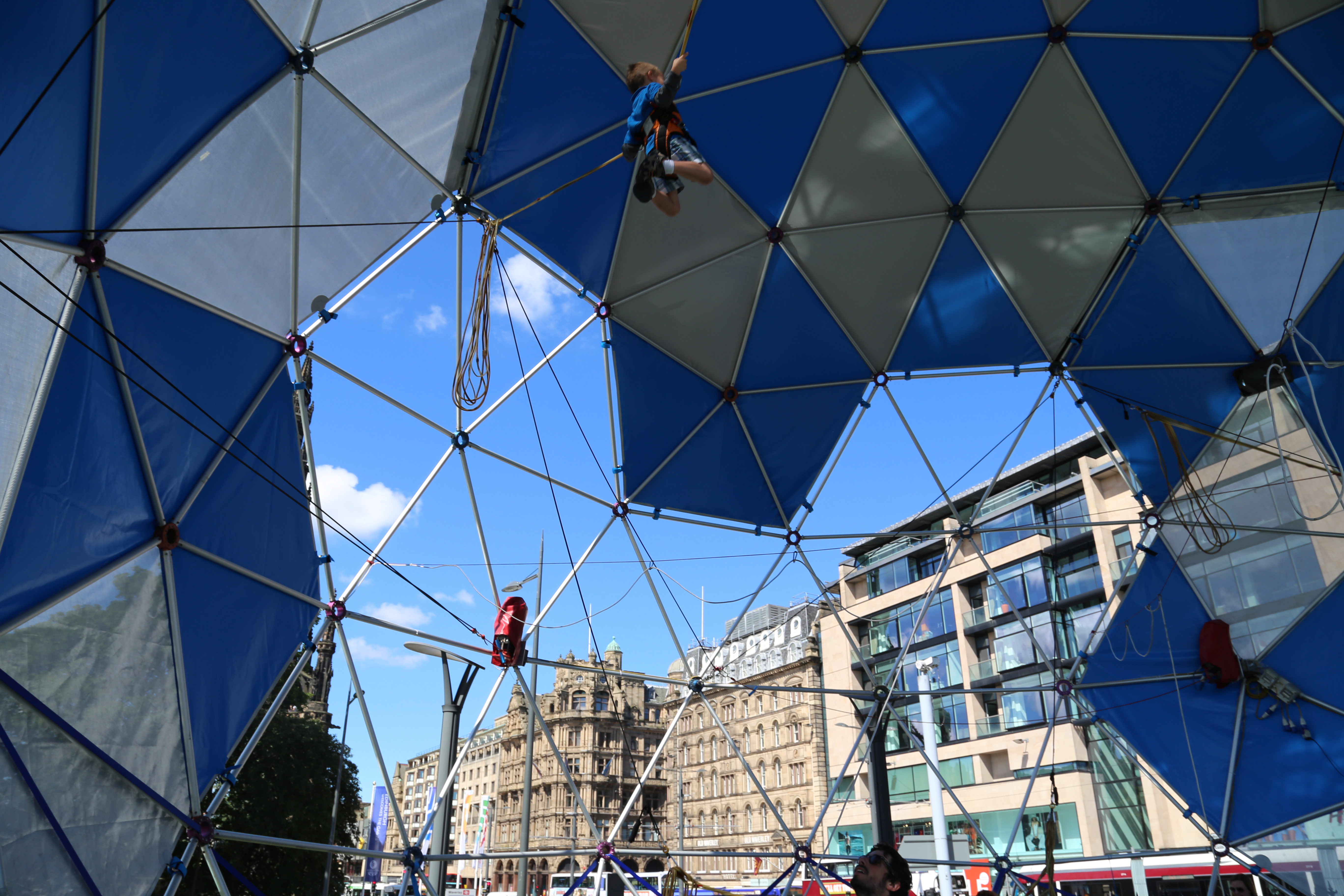 2014 Europe Trip Day 36 - Scotland (Edinburgh Princes Street, See You Jimmy Hat, Custard Donut, Bagpipes, Deep Fried Mars Bar, Irn Bru, Edinburgh Trams, Flight to Shannon, Ireland, More Punky Toys!!)