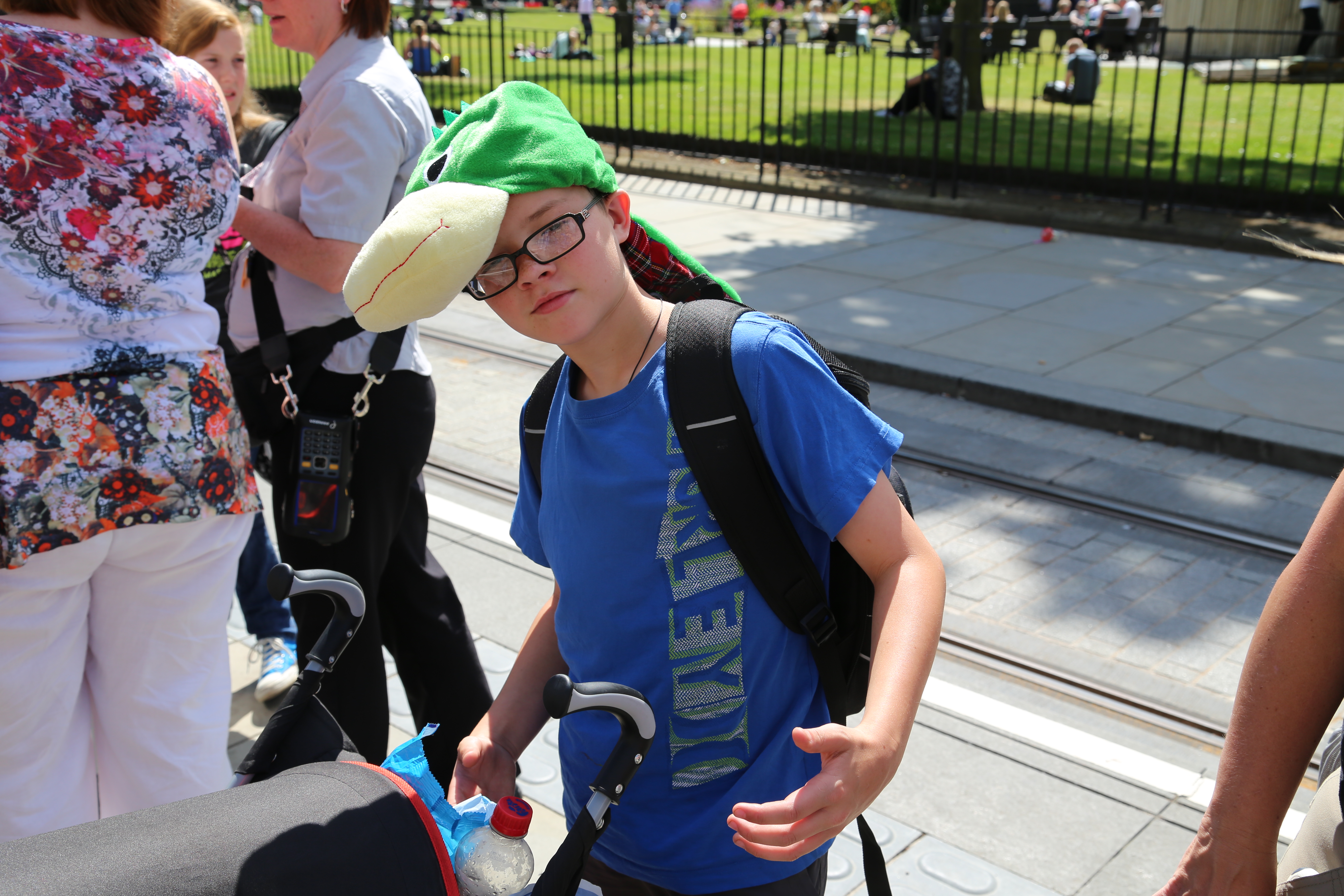 2014 Europe Trip Day 36 - Scotland (Edinburgh Princes Street, See You Jimmy Hat, Custard Donut, Bagpipes, Deep Fried Mars Bar, Irn Bru, Edinburgh Trams, Flight to Shannon, Ireland, More Punky Toys!!)