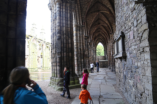 2014 Europe Trip Day 34 - Scotland (Edinburgh, The Royal Mile, Scottish Rain Spitting, Palace of Holyroodhouse (The Queen's Residence in Scotland), Whitfield Chapel (Duddingston Kirk), Duddingston Loch, Double Decker Bus, Mission Home, Half Pizza & Chips)