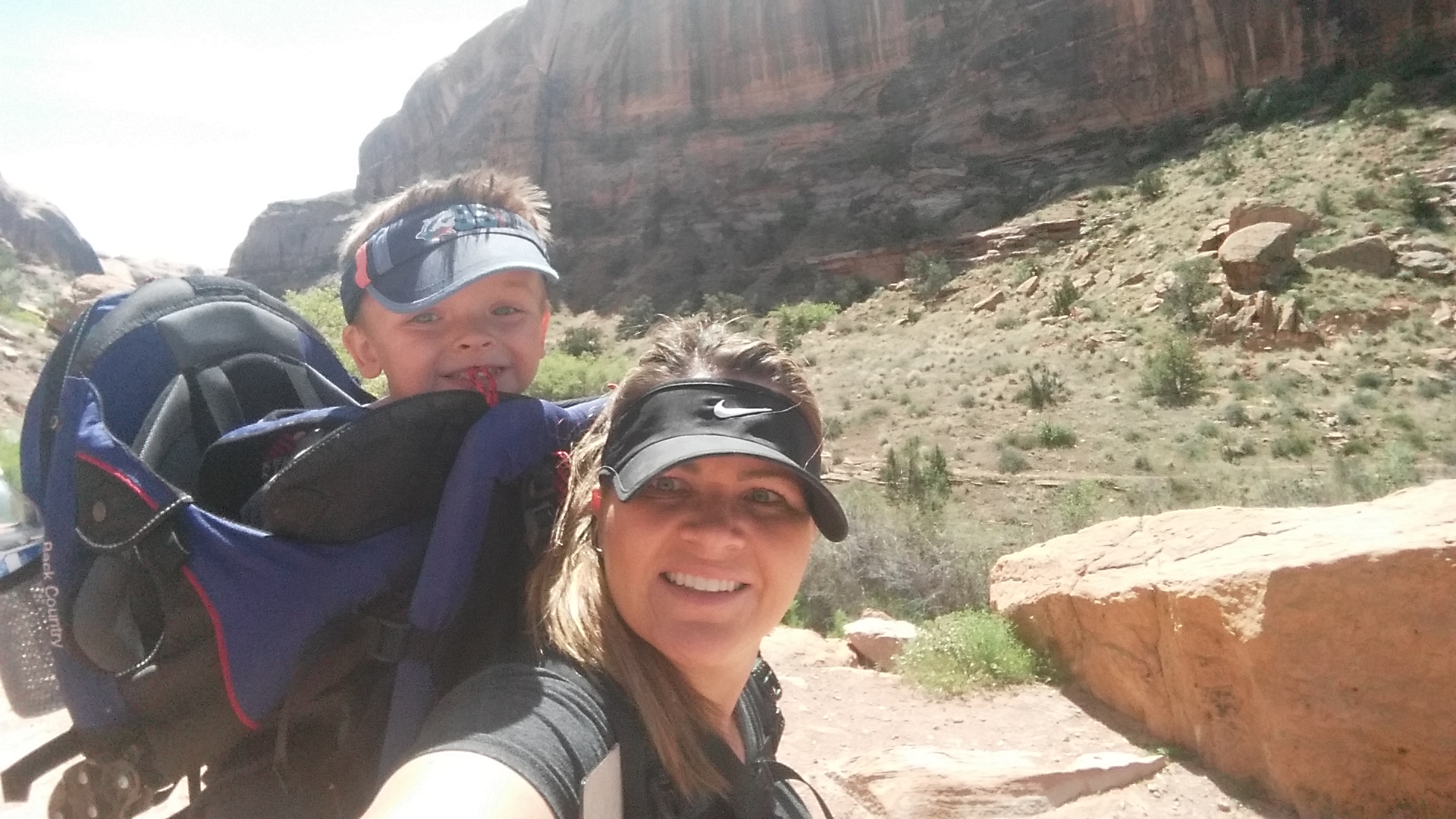 2015 Spring Break - Moab - Morning Glory Bridge (Negro Bill Canyon Trail)