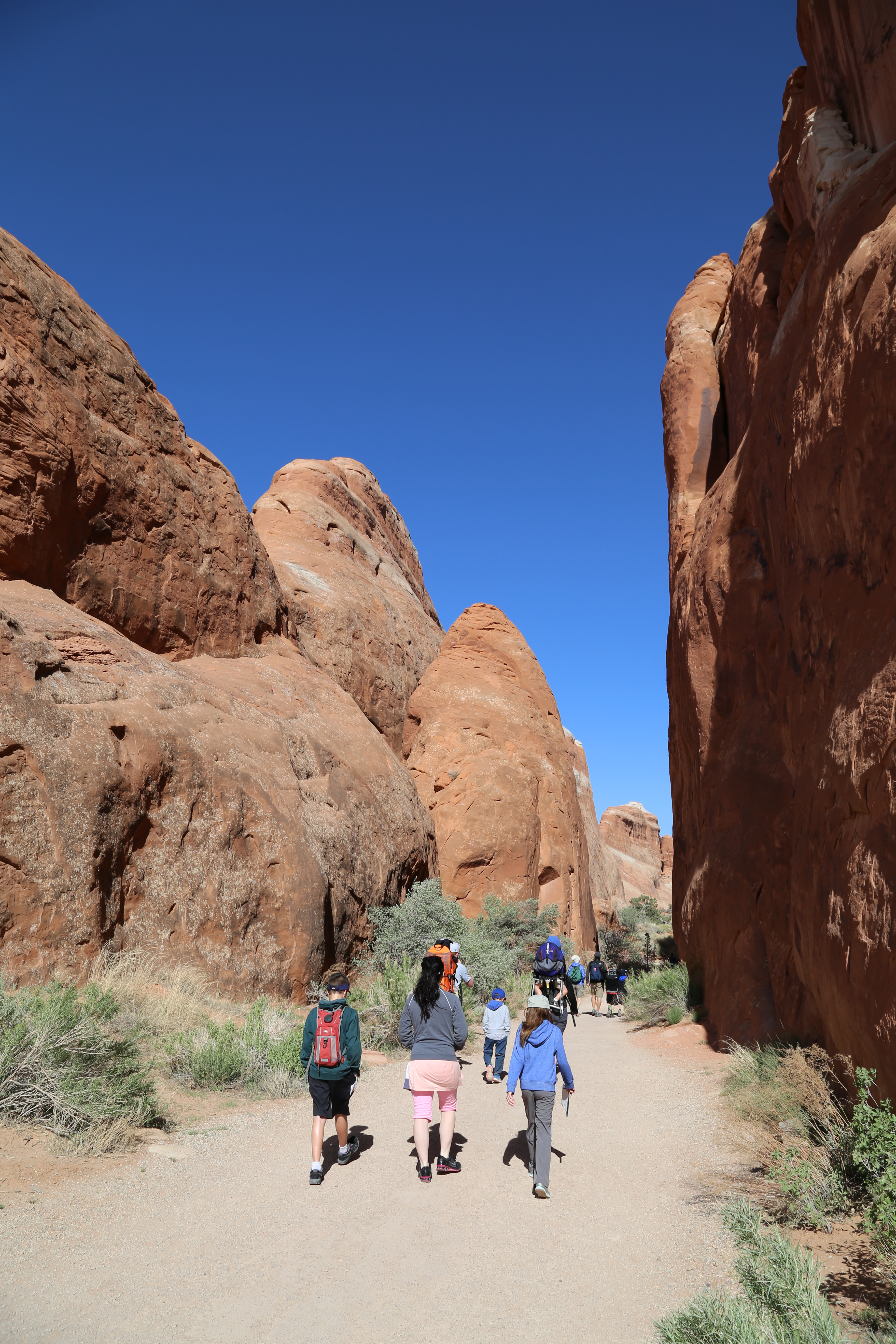 2015 Spring Break - Moab - Scott's Birthday, Landscape Arch in Devil's Garden (Arches National Park)