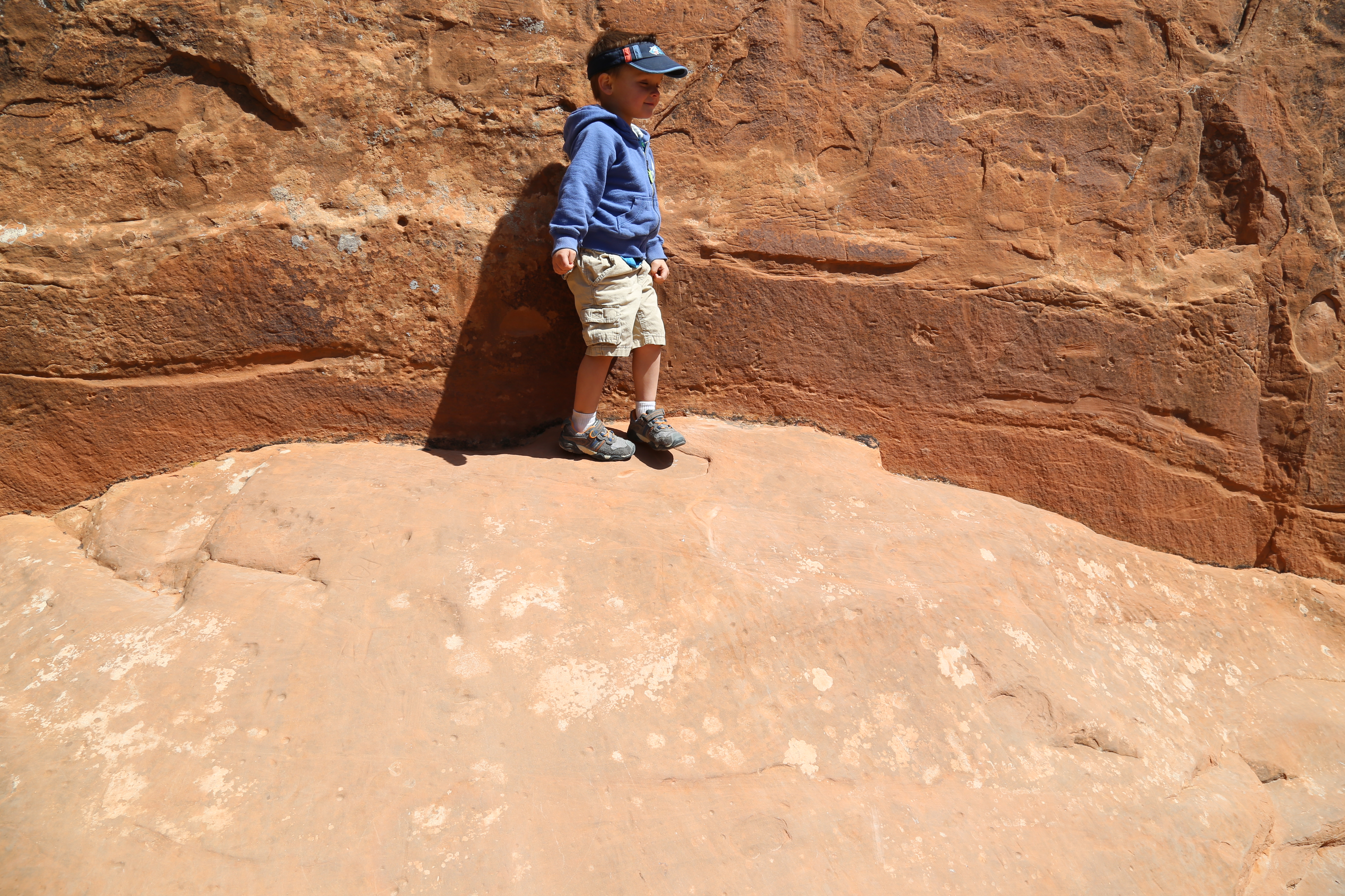 2015 Spring Break - Moab - Scott's Birthday, Landscape Arch in Devil's Garden (Arches National Park)