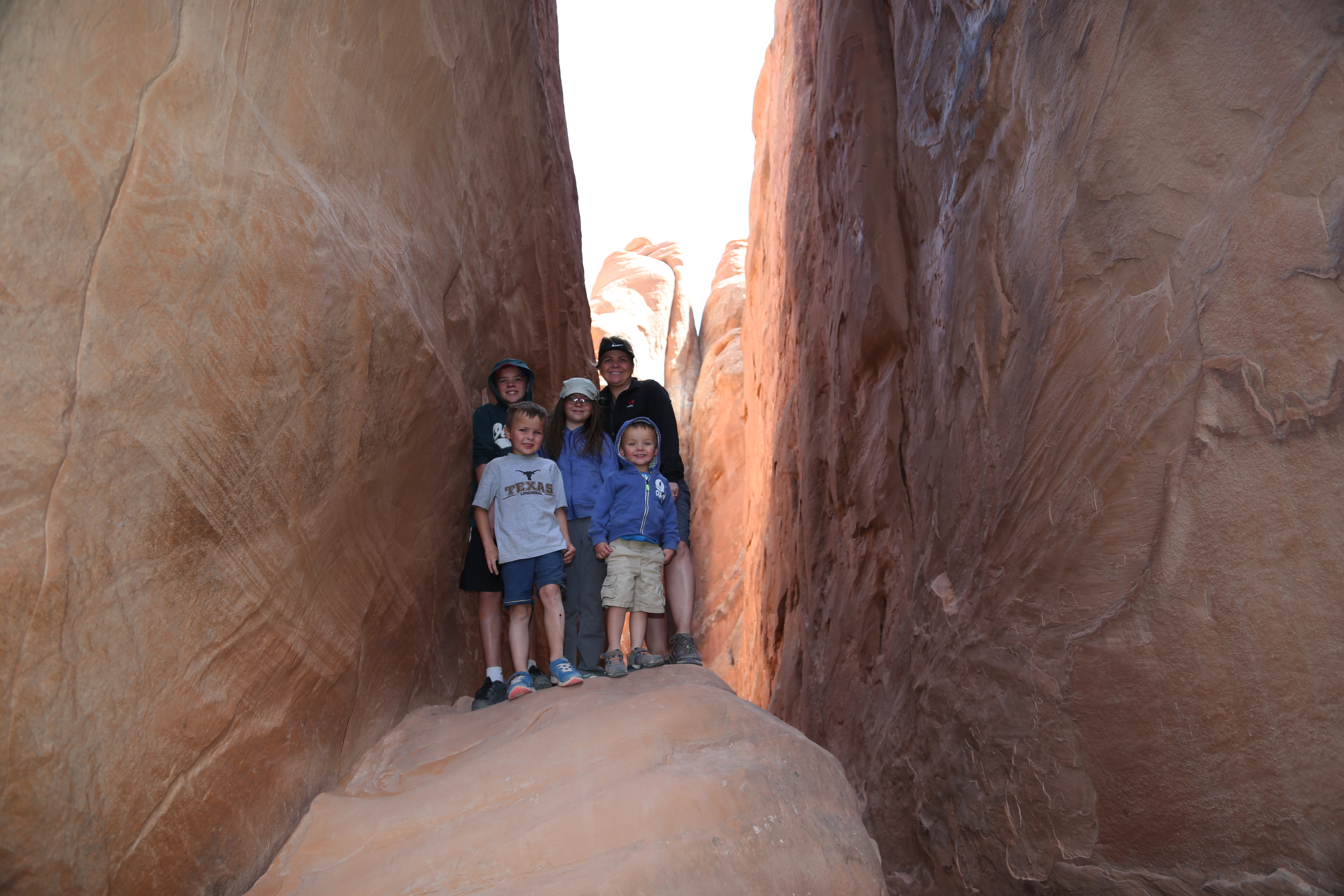 2015 Spring Break - Moab - Sand Dune Arch (Arches National Park)