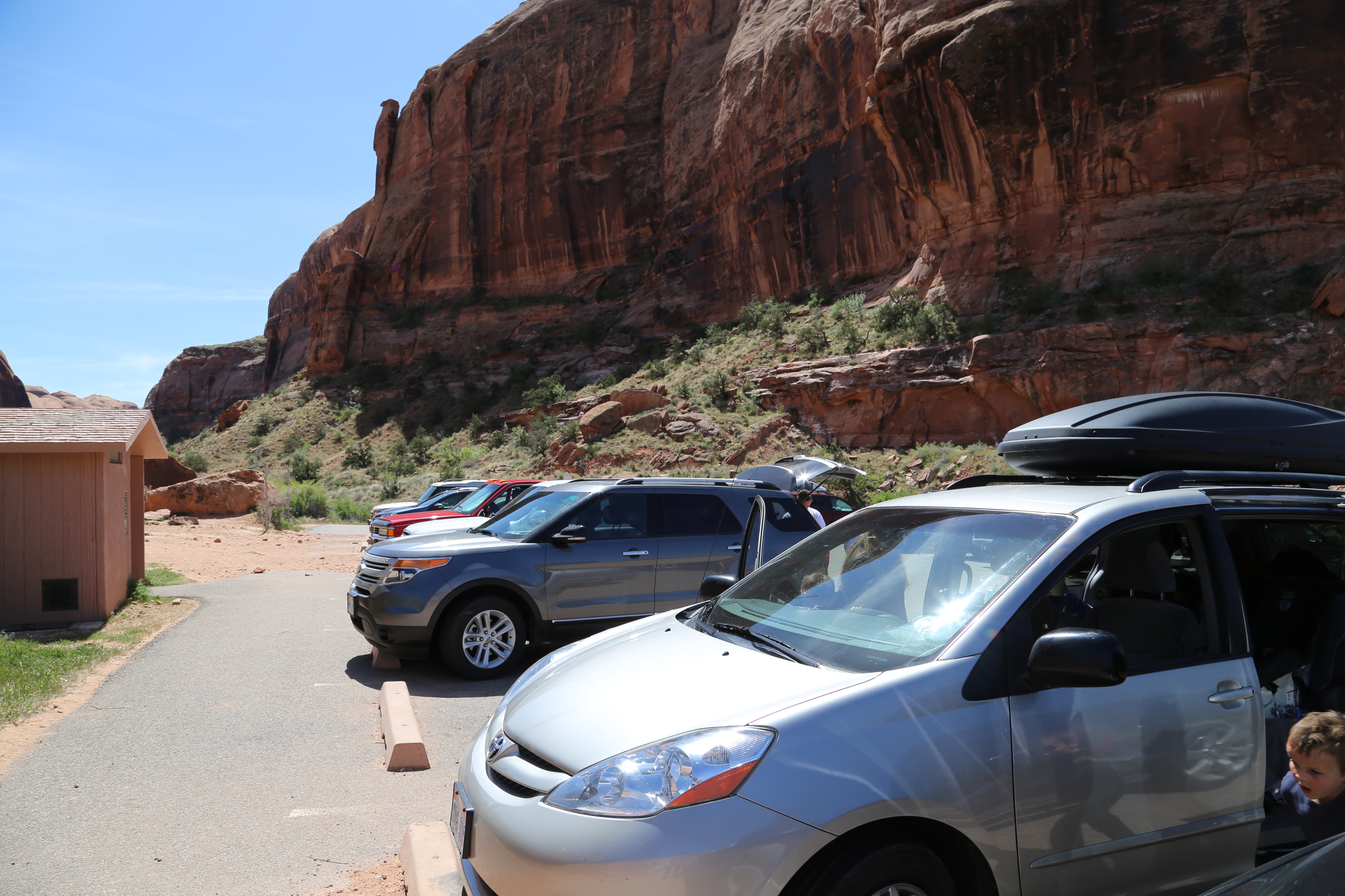 2015 Spring Break - Moab - Morning Glory Bridge (Negro Bill Canyon Trail)