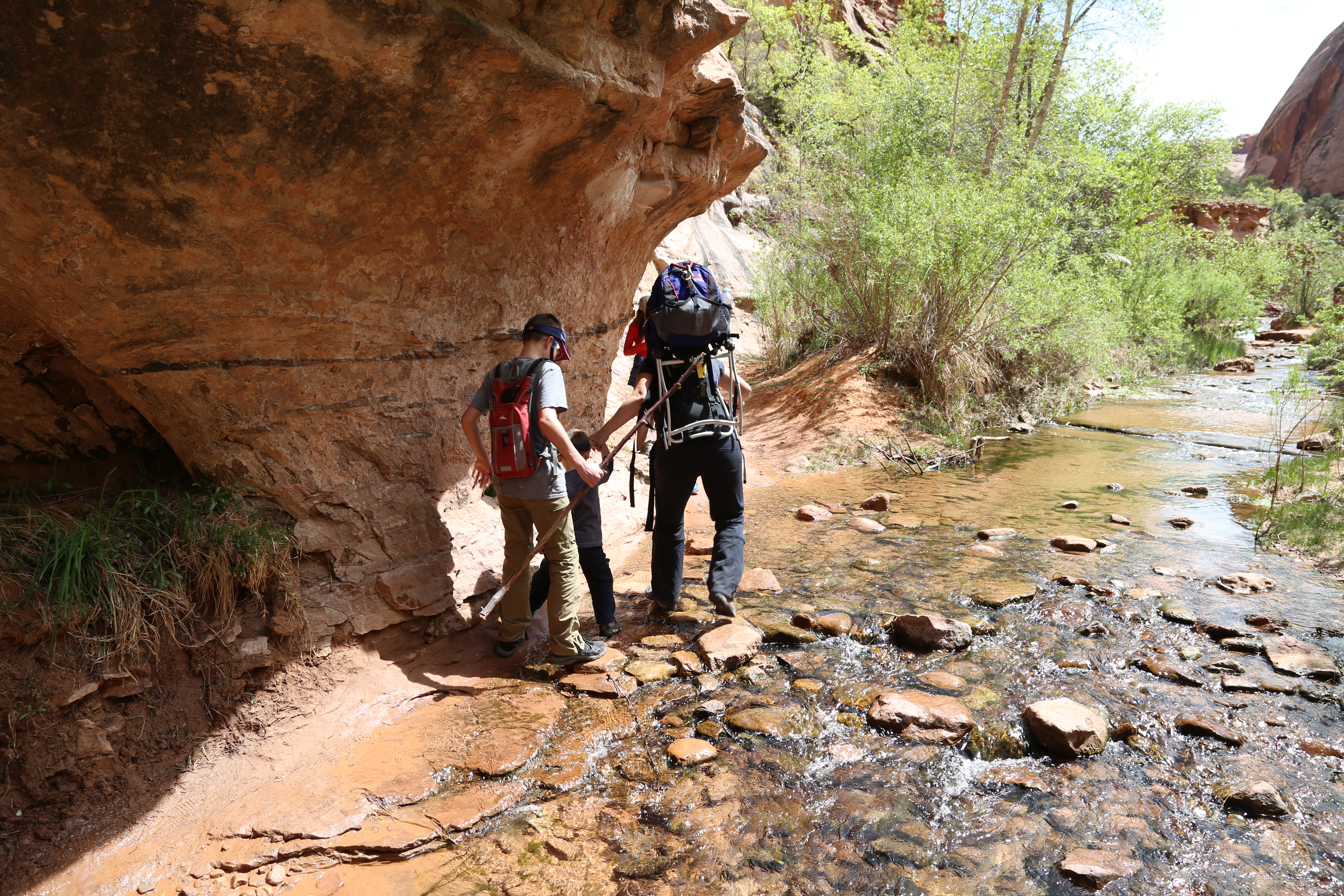 2015 Spring Break - Moab - Morning Glory Bridge (Negro Bill Canyon Trail)