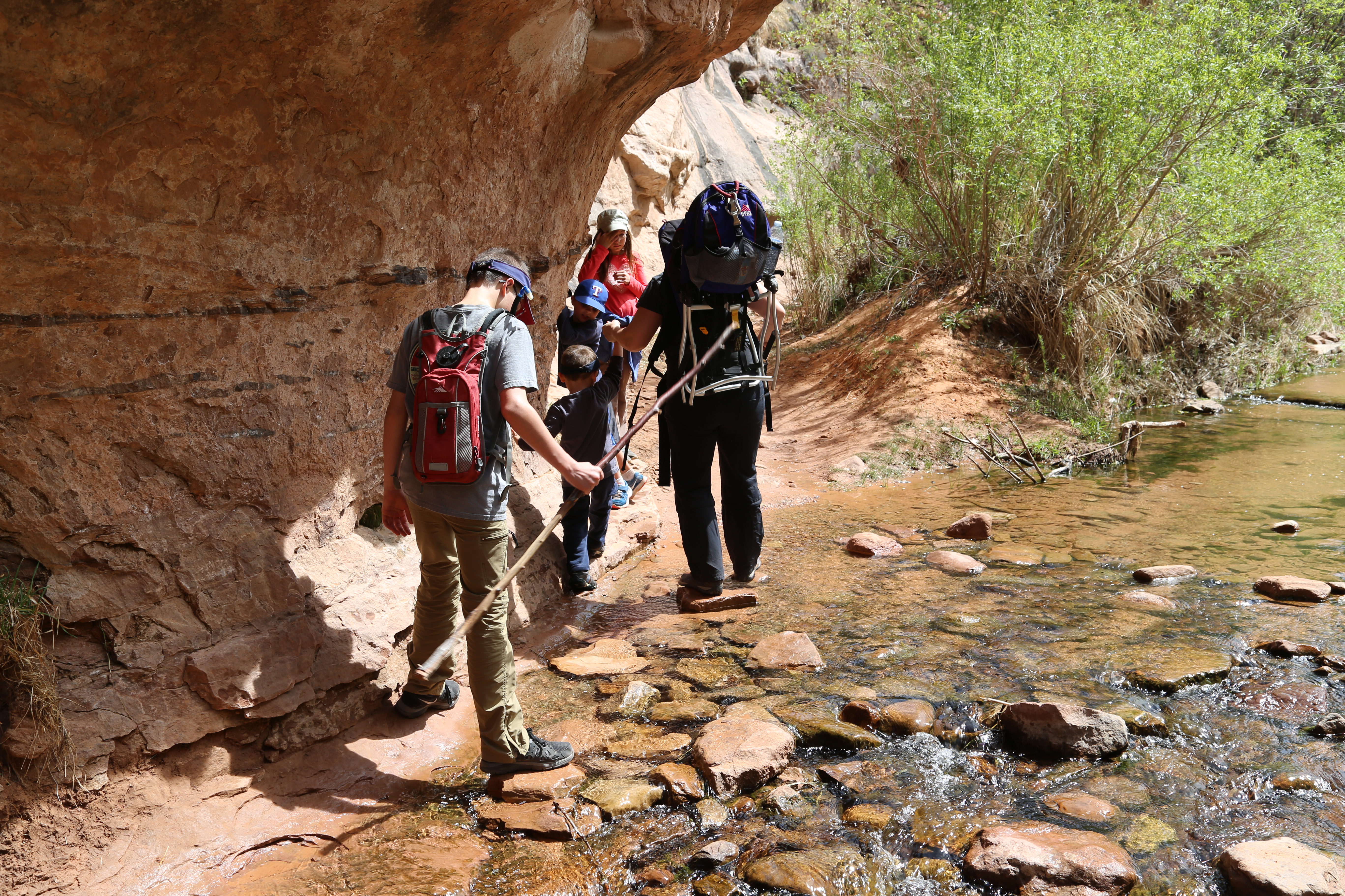 2015 Spring Break - Moab - Morning Glory Bridge (Negro Bill Canyon Trail)