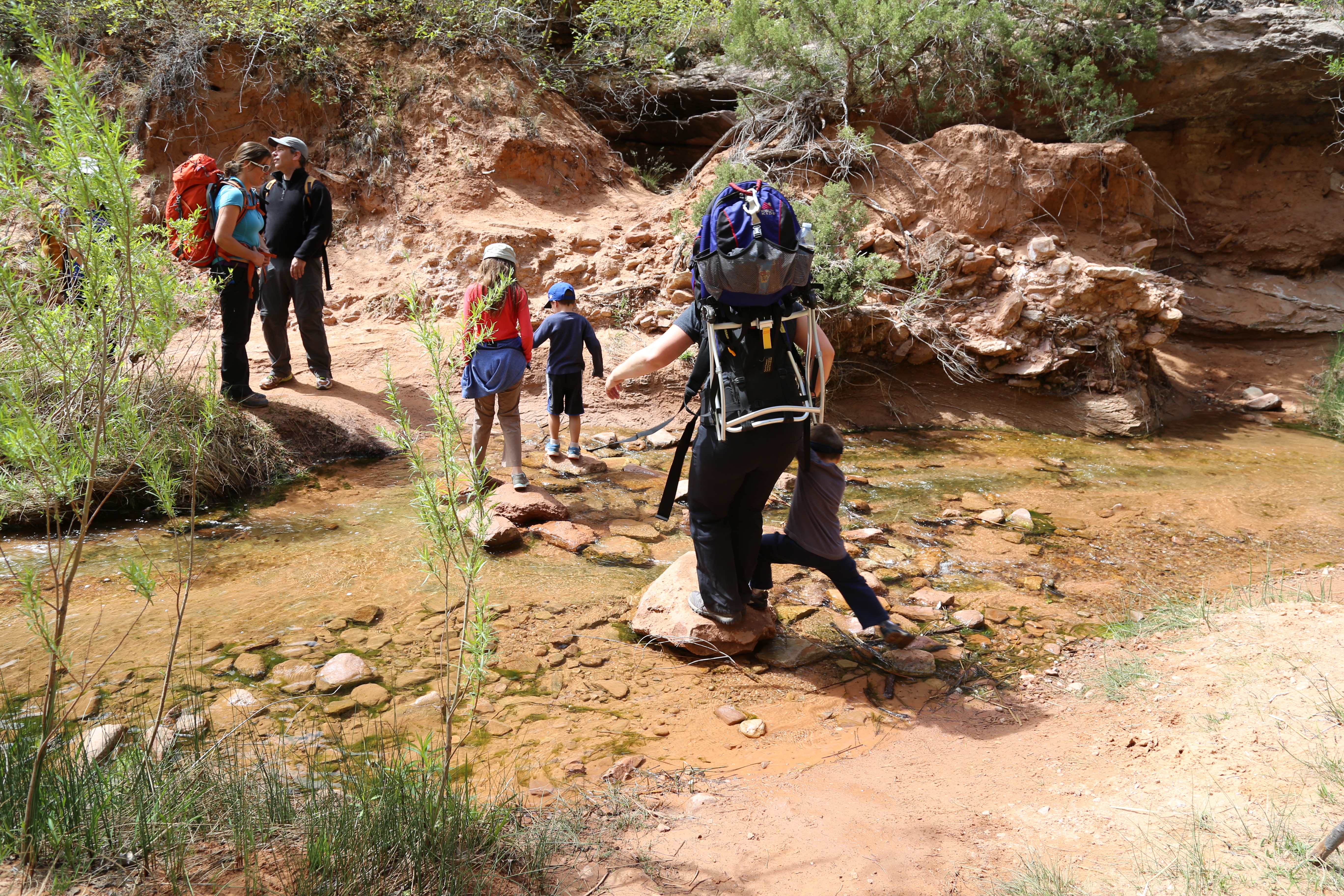 2015 Spring Break - Moab - Morning Glory Bridge (Negro Bill Canyon Trail)