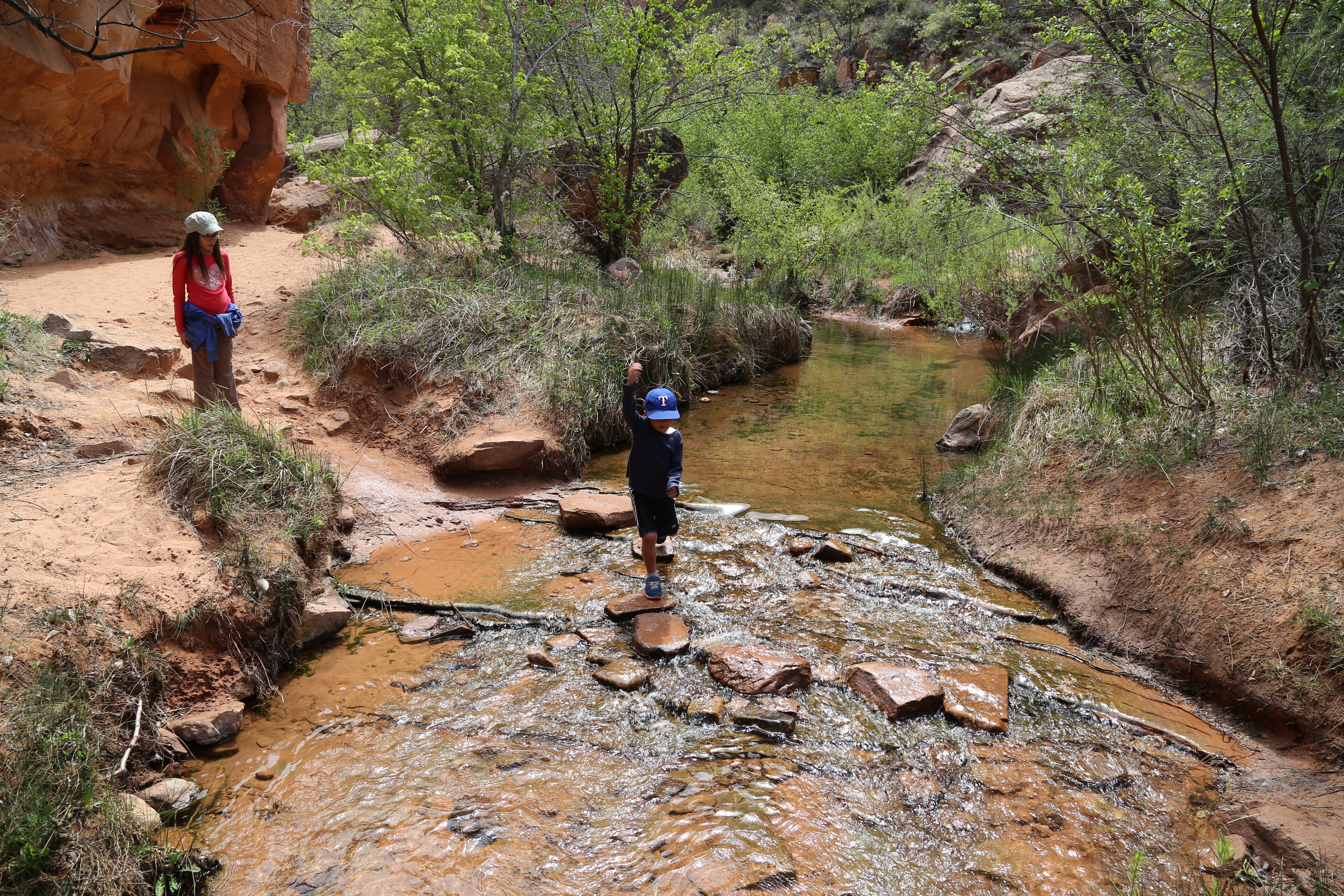 2015 Spring Break - Moab - Morning Glory Bridge (Negro Bill Canyon Trail)