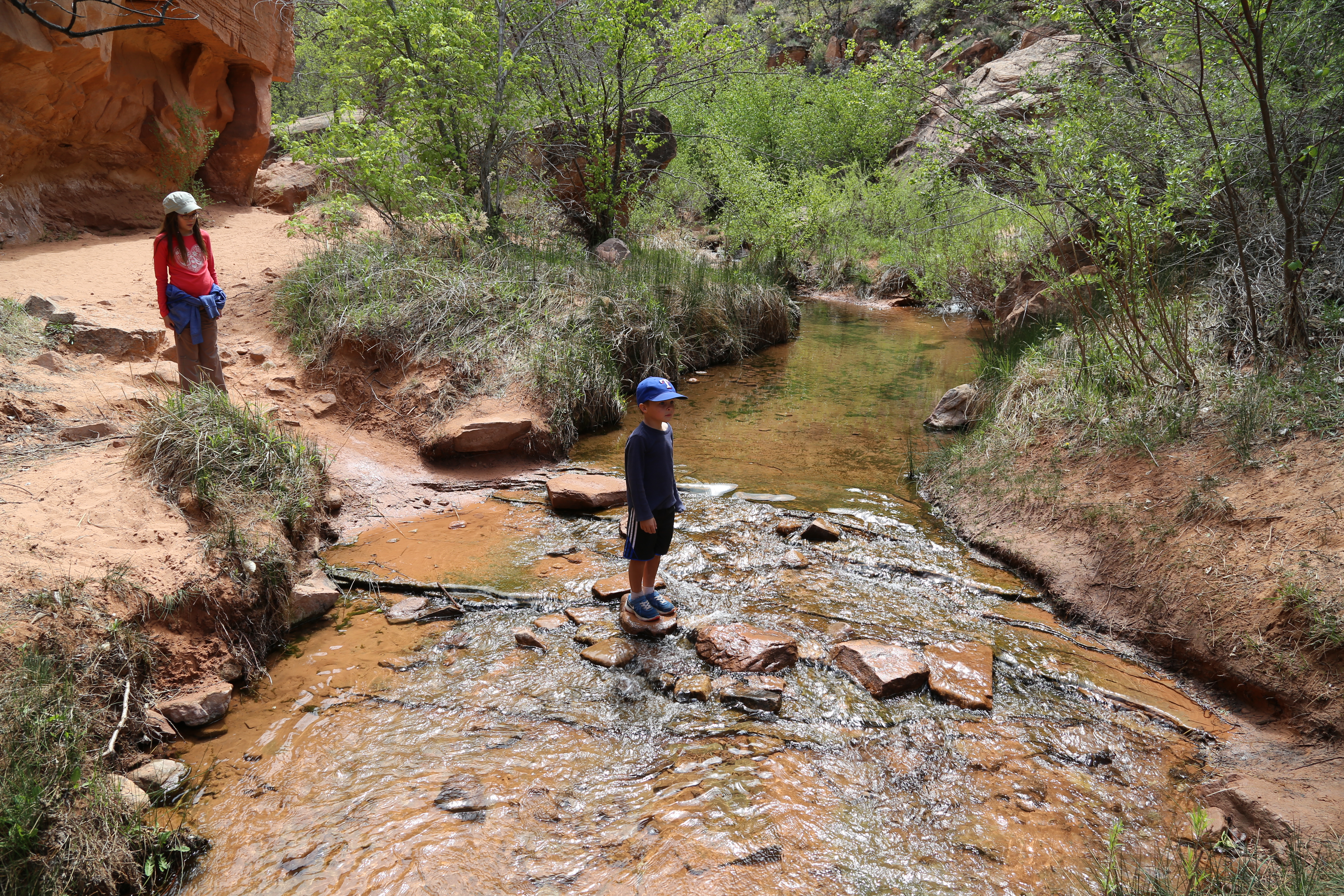 2015 Spring Break - Moab - Morning Glory Bridge (Negro Bill Canyon Trail)