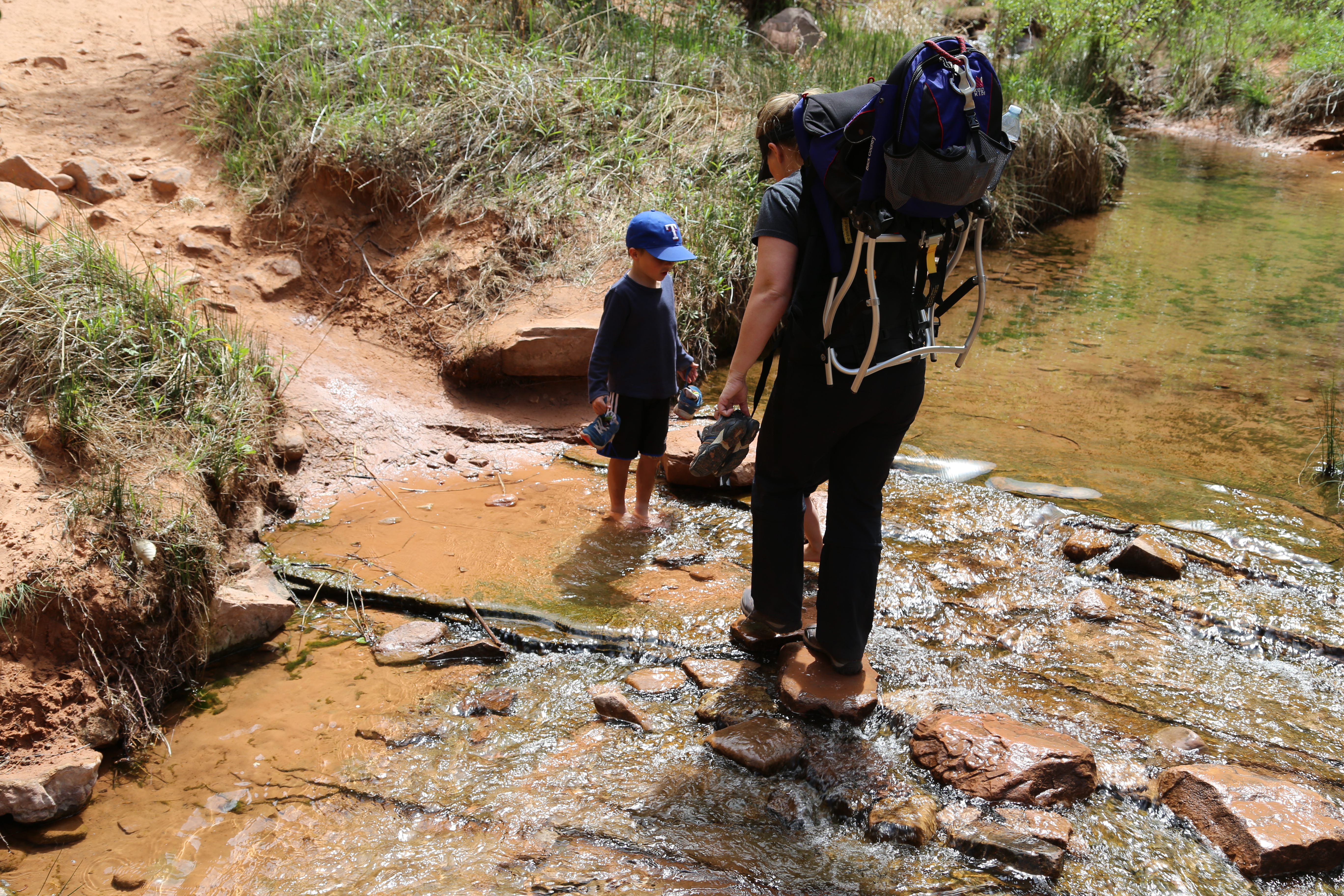 2015 Spring Break - Moab - Morning Glory Bridge (Negro Bill Canyon Trail)