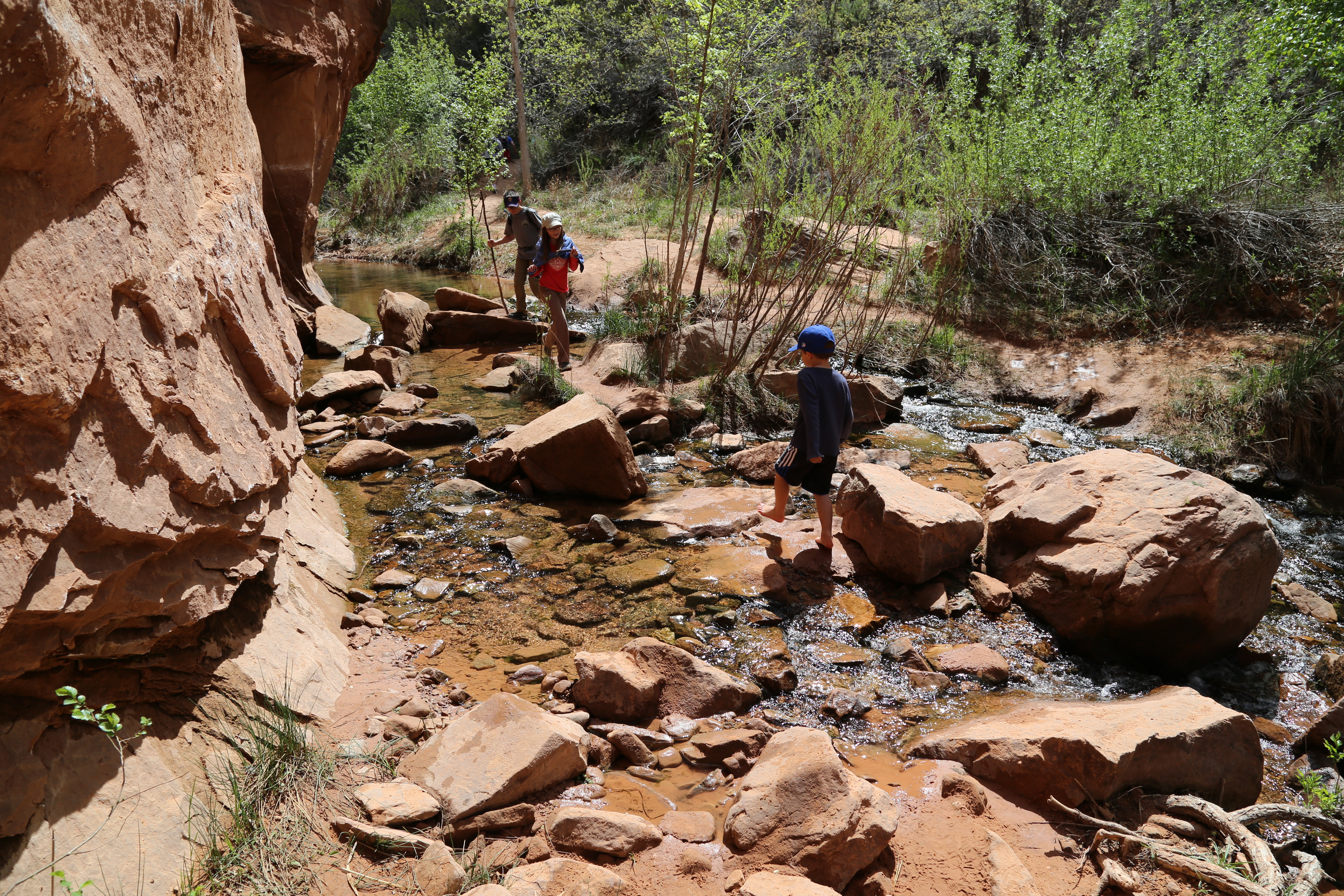 2015 Spring Break - Moab - Morning Glory Bridge (Negro Bill Canyon Trail)