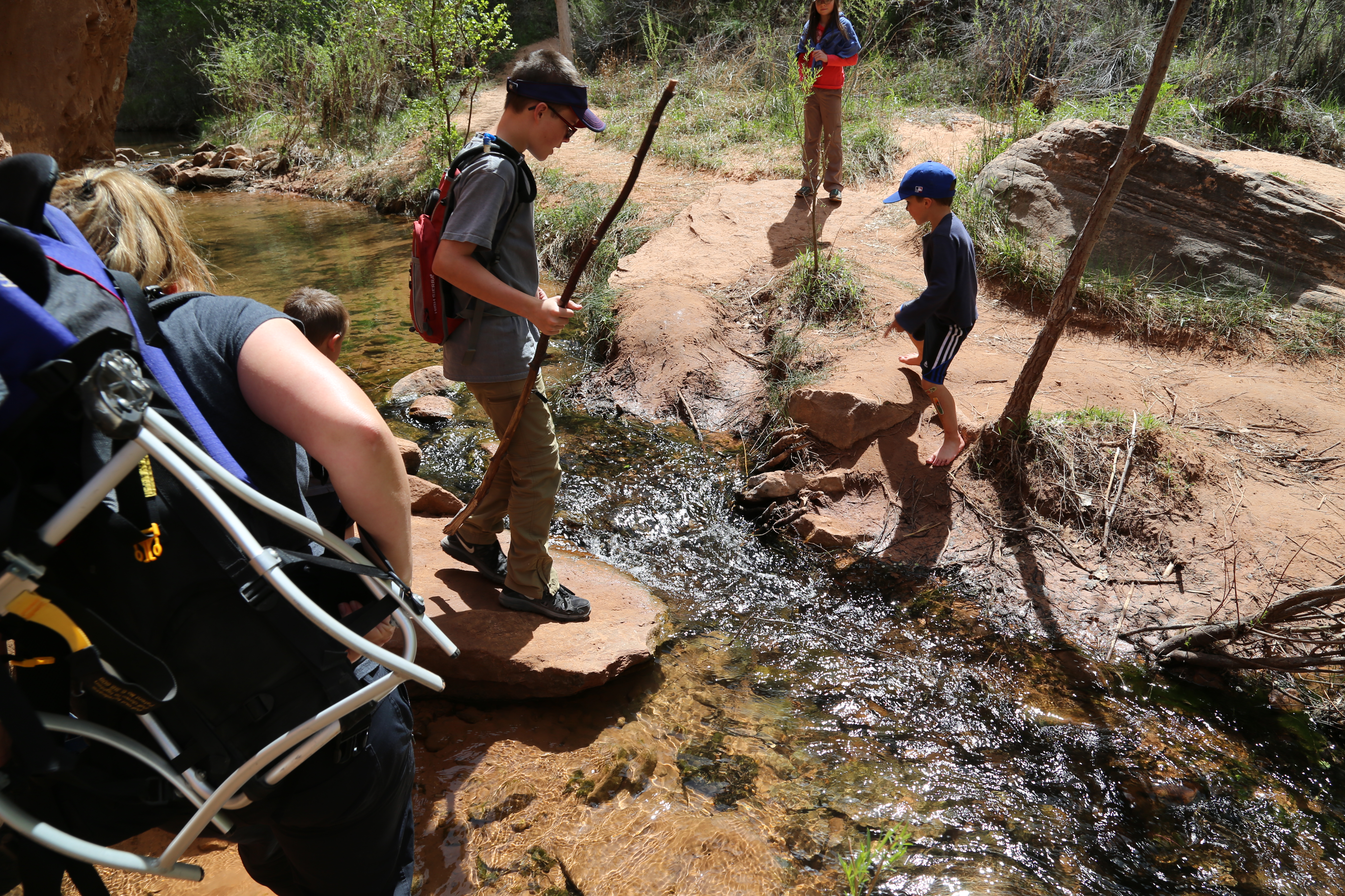 2015 Spring Break - Moab - Morning Glory Bridge (Negro Bill Canyon Trail)