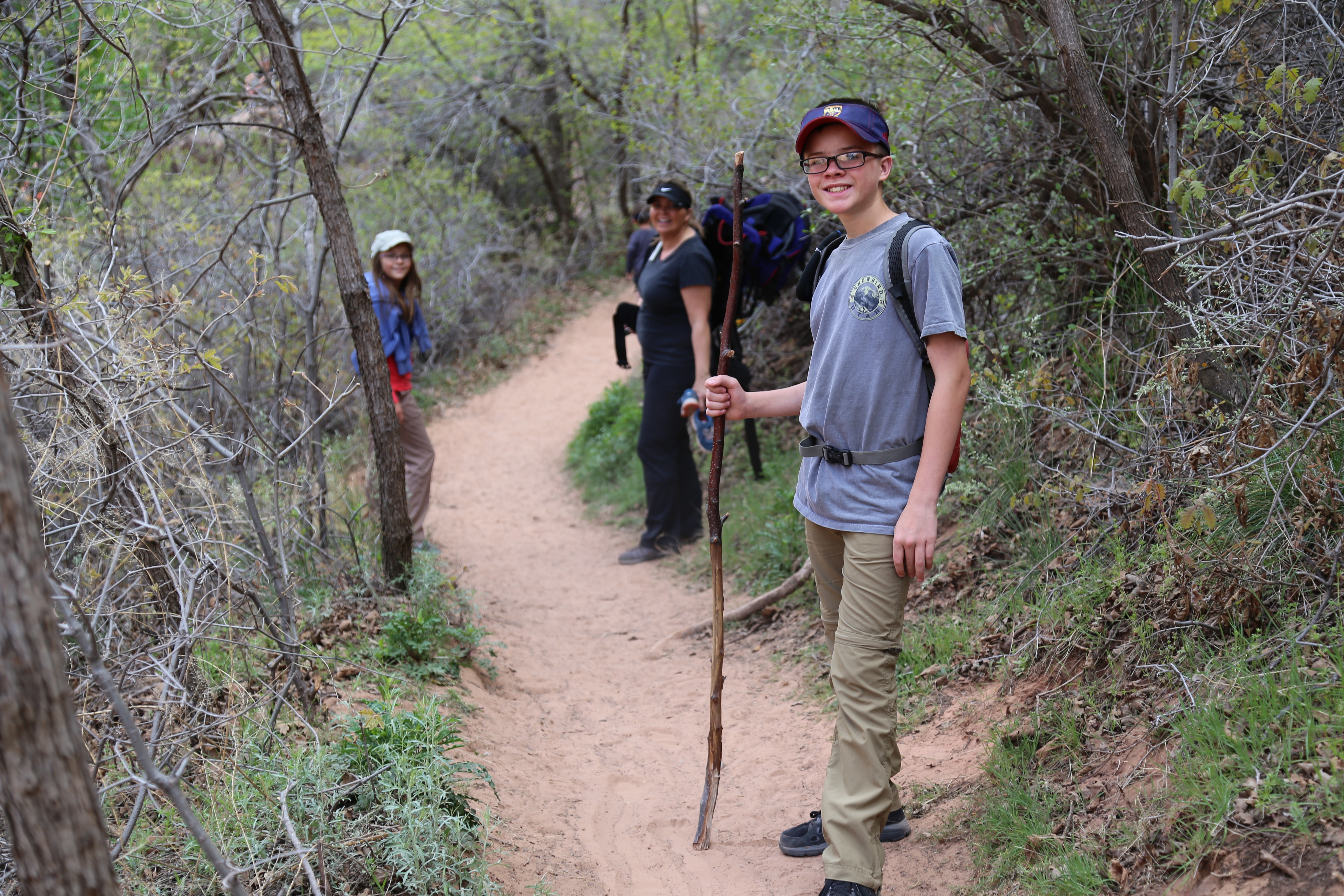 2015 Spring Break - Moab - Morning Glory Bridge (Negro Bill Canyon Trail)