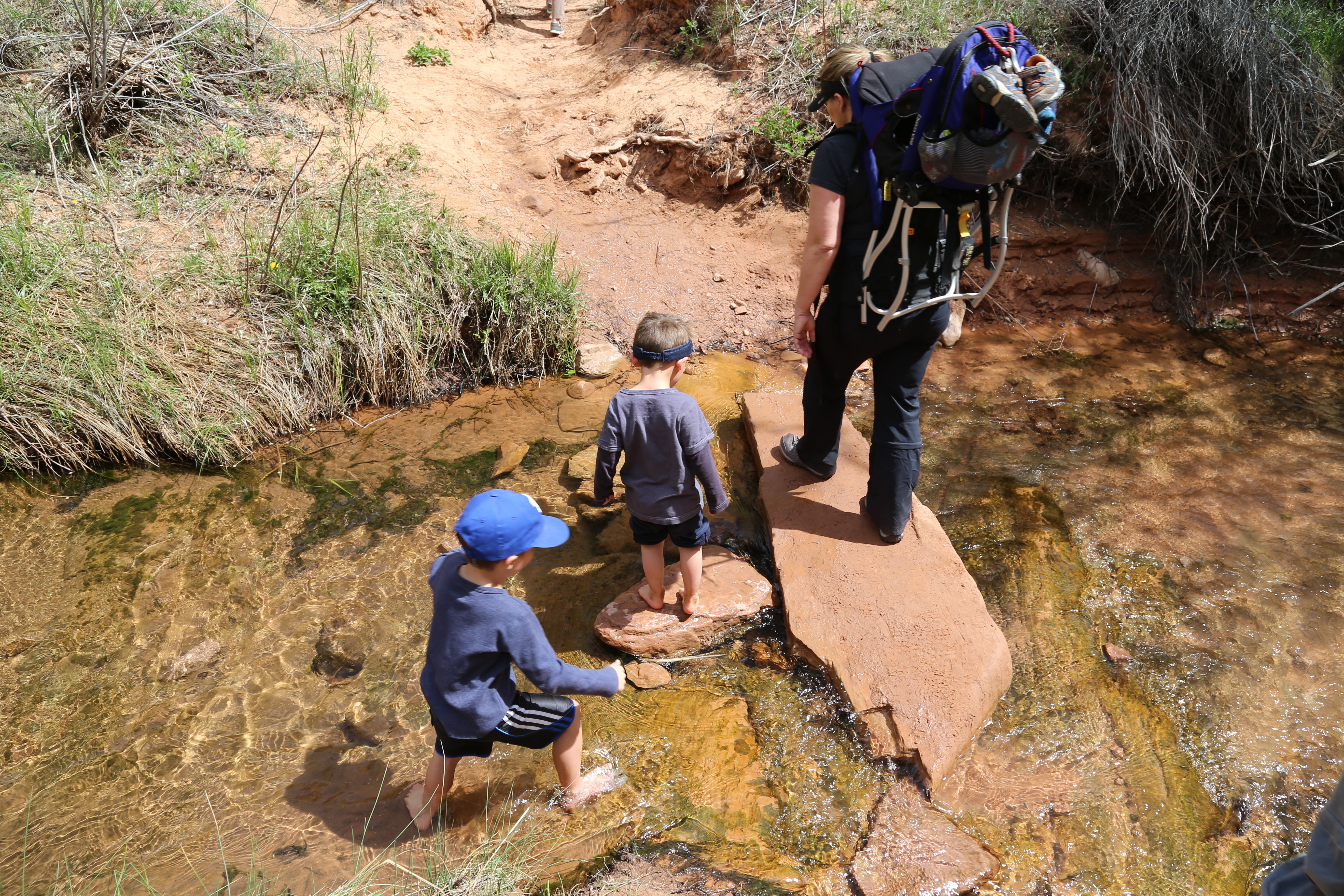 2015 Spring Break - Moab - Morning Glory Bridge (Negro Bill Canyon Trail)