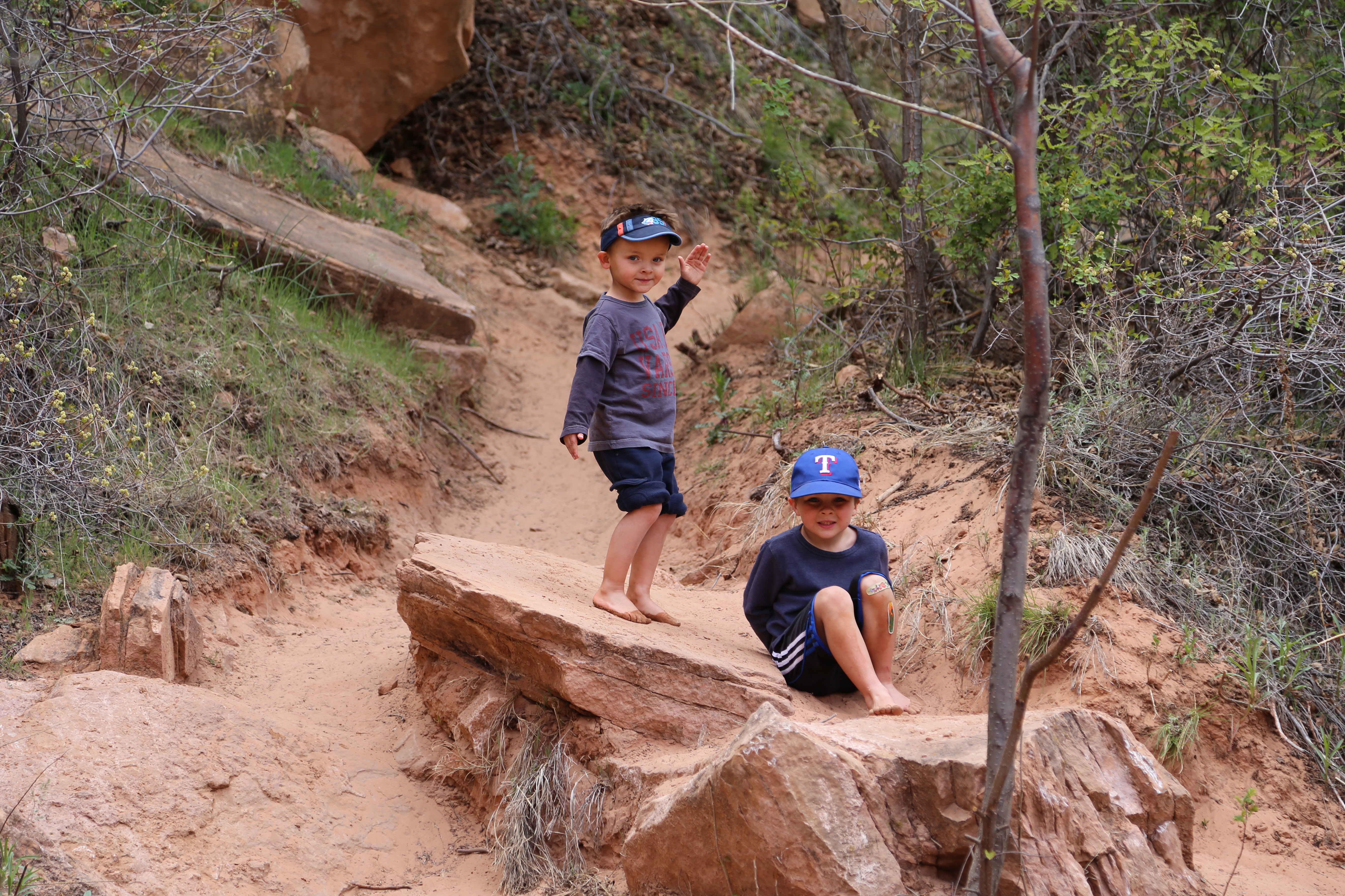 2015 Spring Break - Moab - Morning Glory Bridge (Negro Bill Canyon Trail)