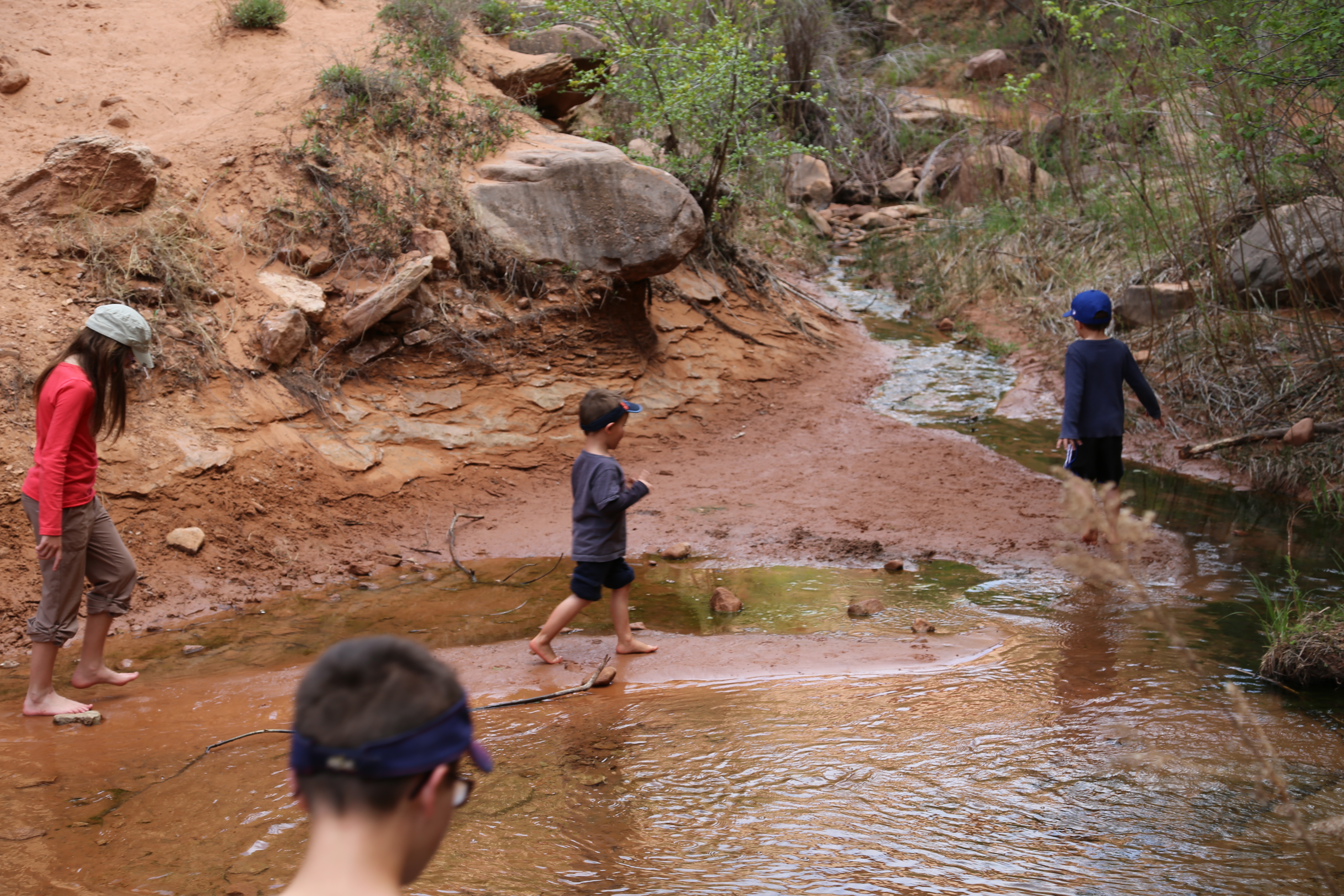 2015 Spring Break - Moab - Morning Glory Bridge (Negro Bill Canyon Trail)