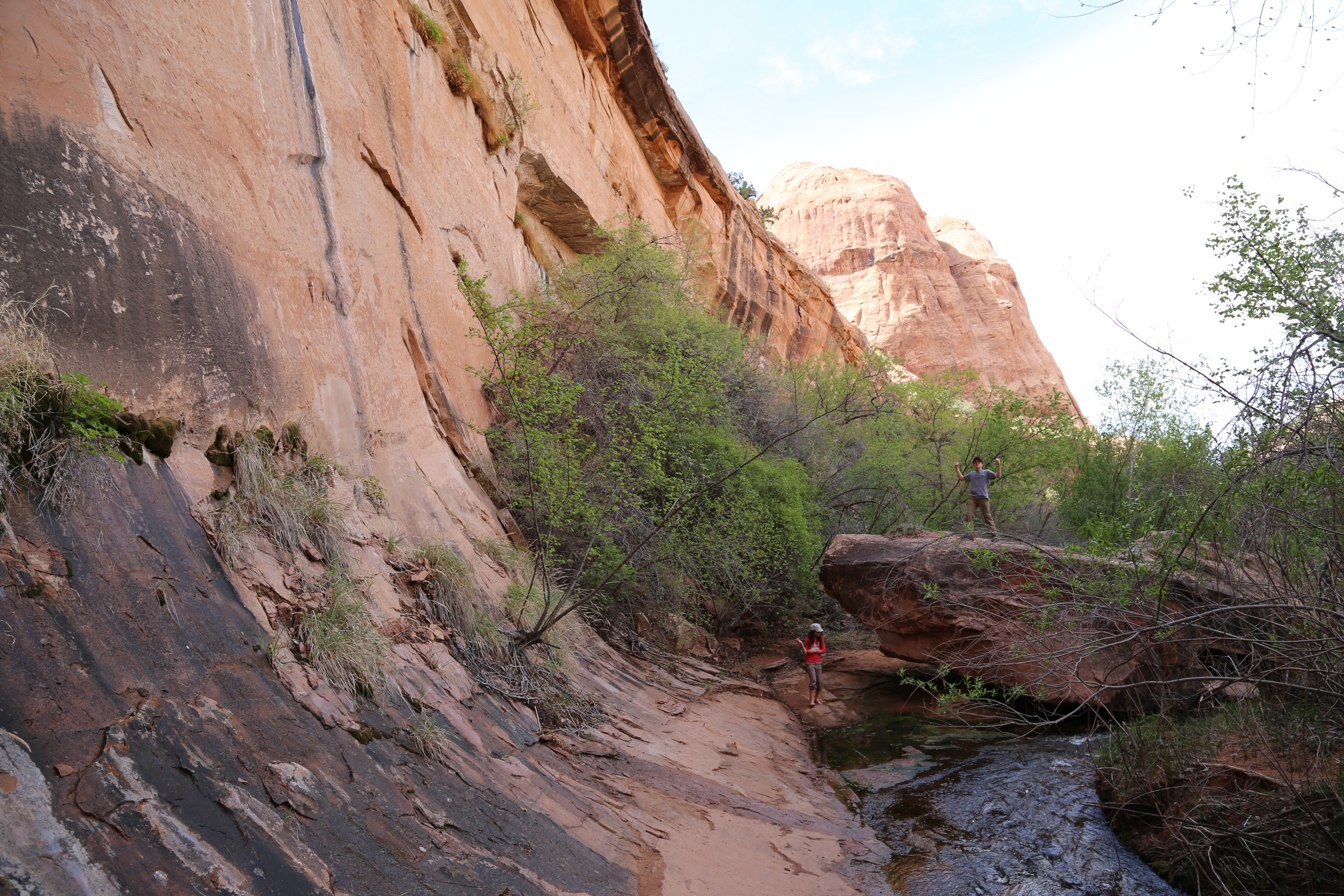 2015 Spring Break - Moab - Morning Glory Bridge (Negro Bill Canyon Trail)