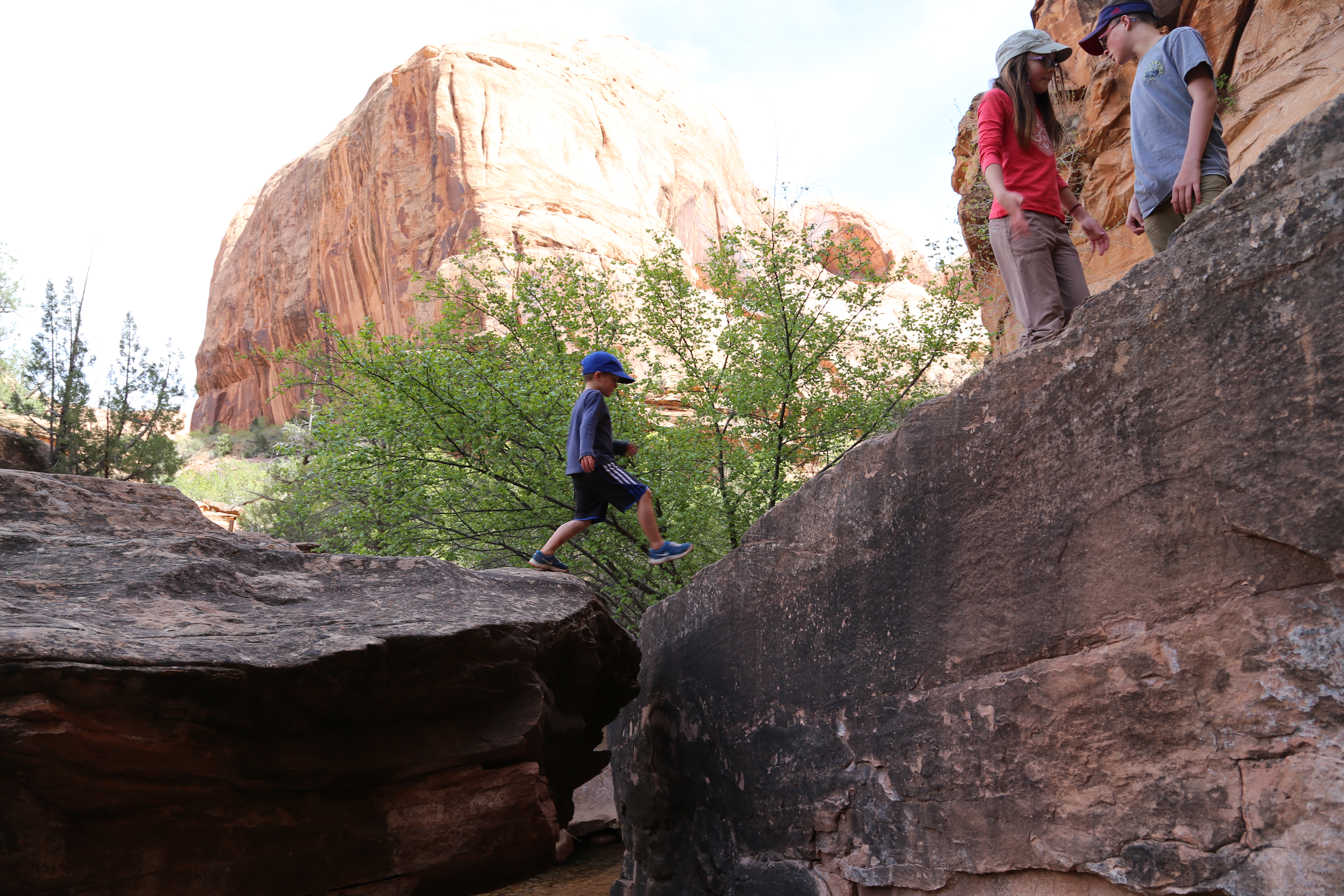 2015 Spring Break - Moab - Morning Glory Bridge (Negro Bill Canyon Trail)