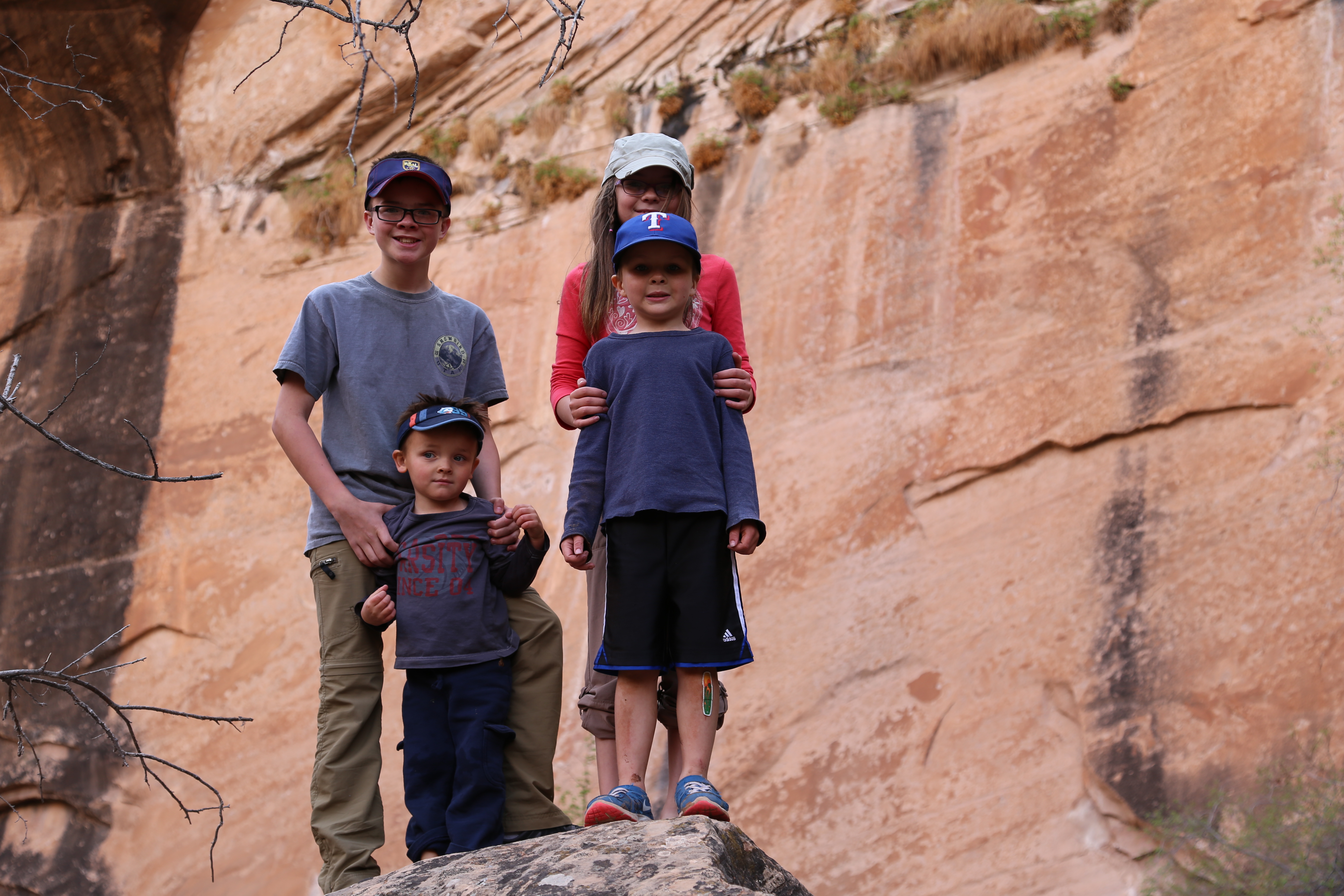 2015 Spring Break - Moab - Morning Glory Bridge (Negro Bill Canyon Trail)