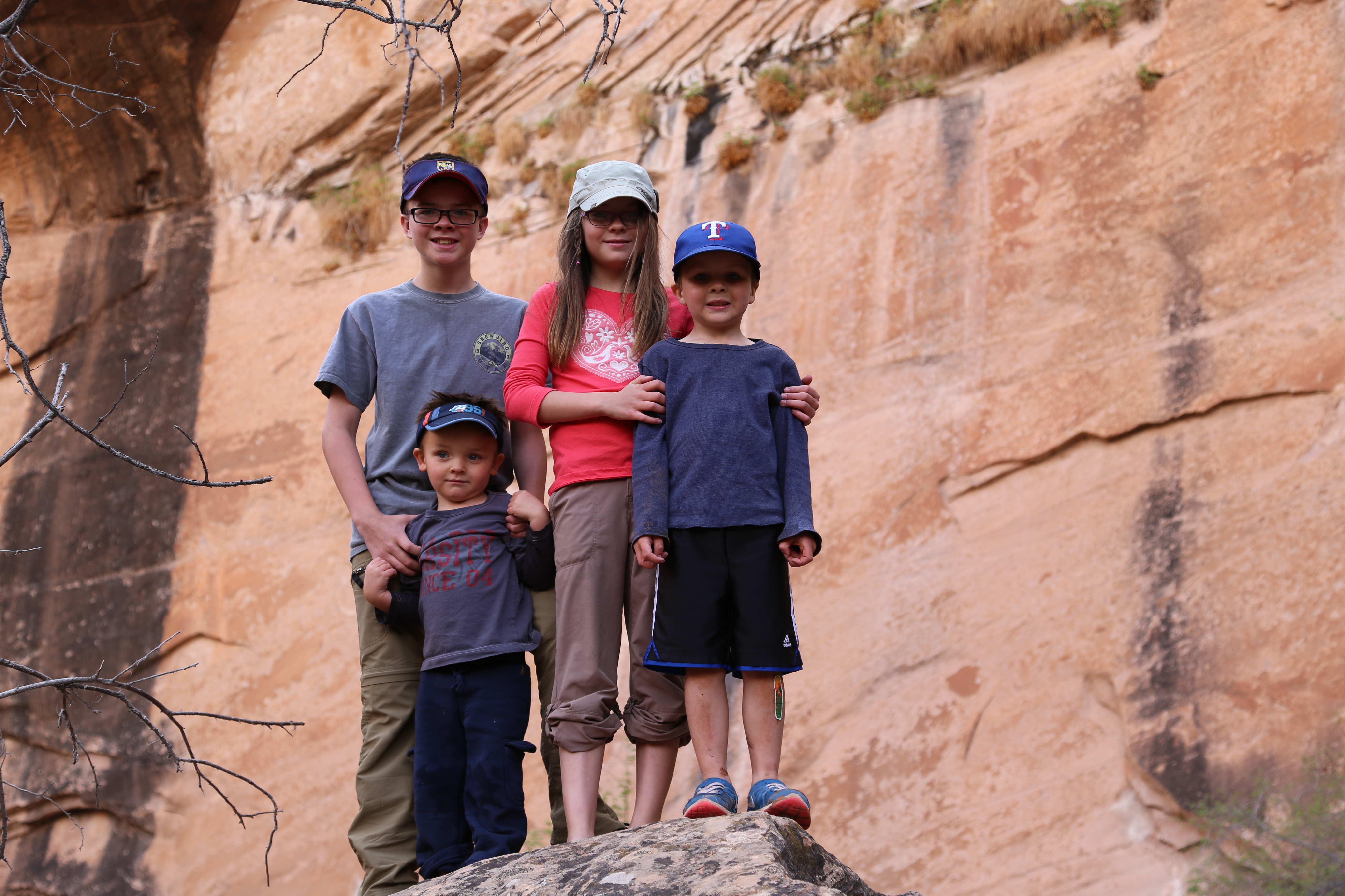 2015 Spring Break - Moab - Morning Glory Bridge (Negro Bill Canyon Trail)