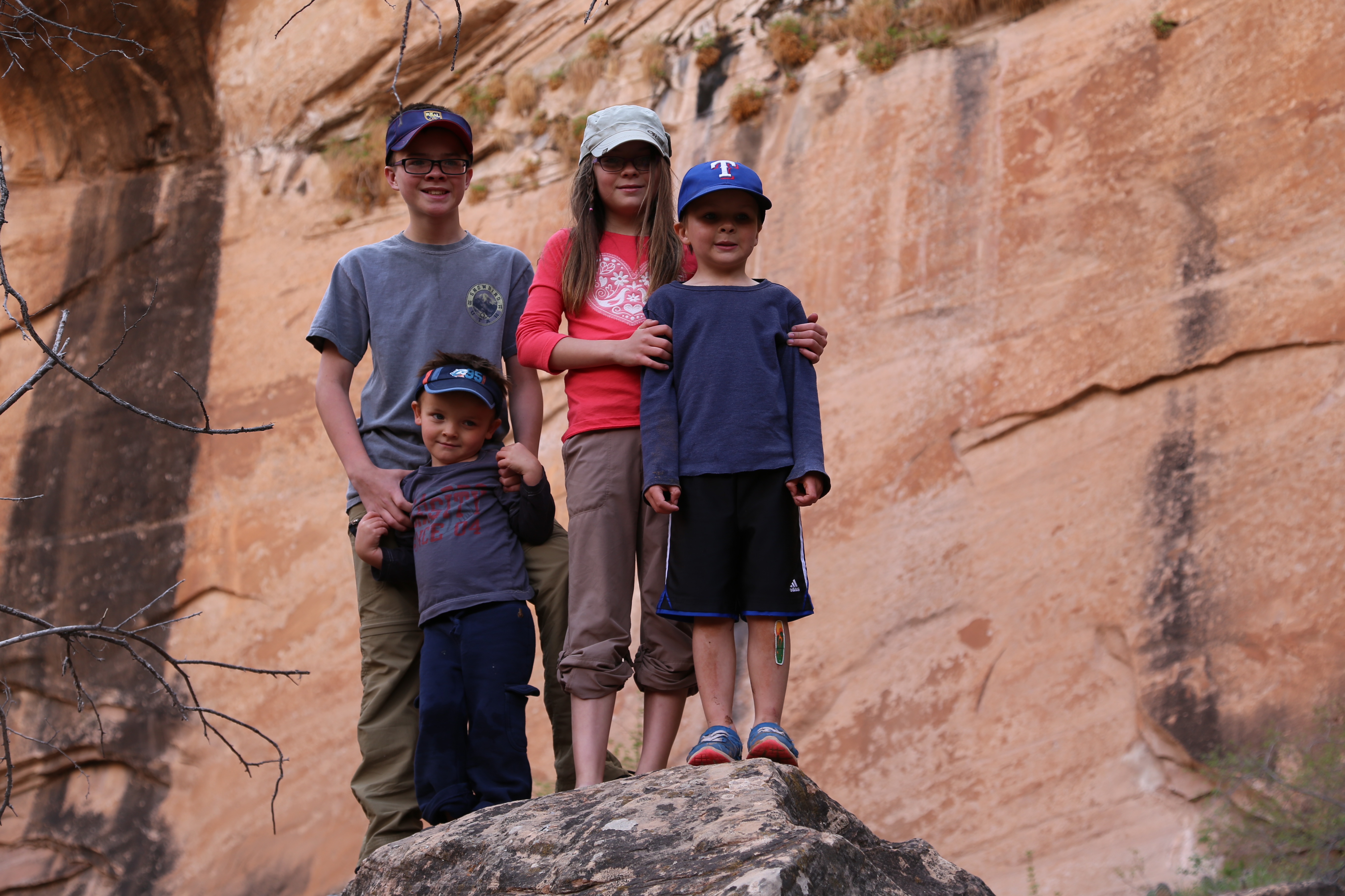 2015 Spring Break - Moab - Morning Glory Bridge (Negro Bill Canyon Trail)