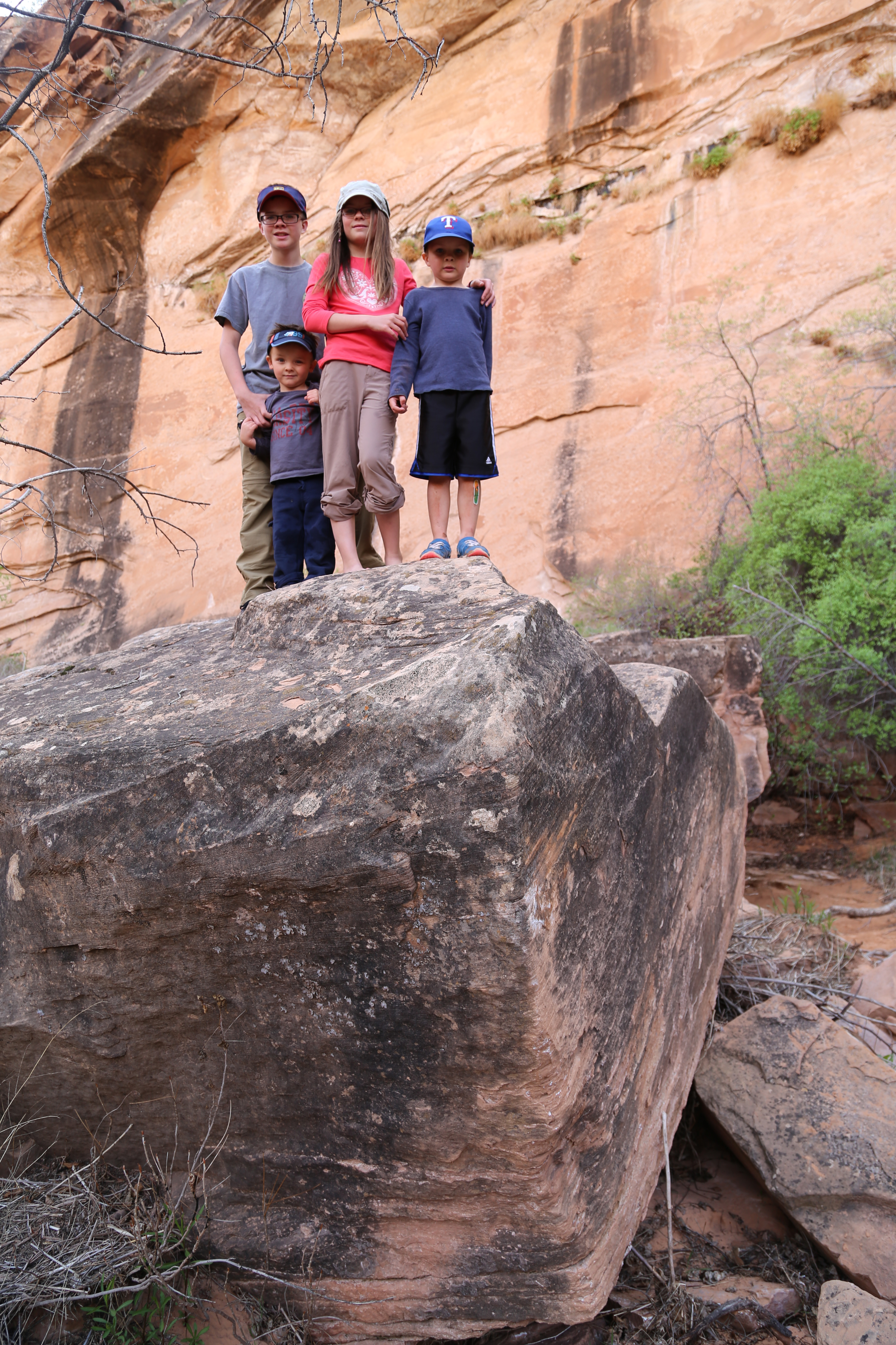 2015 Spring Break - Moab - Morning Glory Bridge (Negro Bill Canyon Trail)